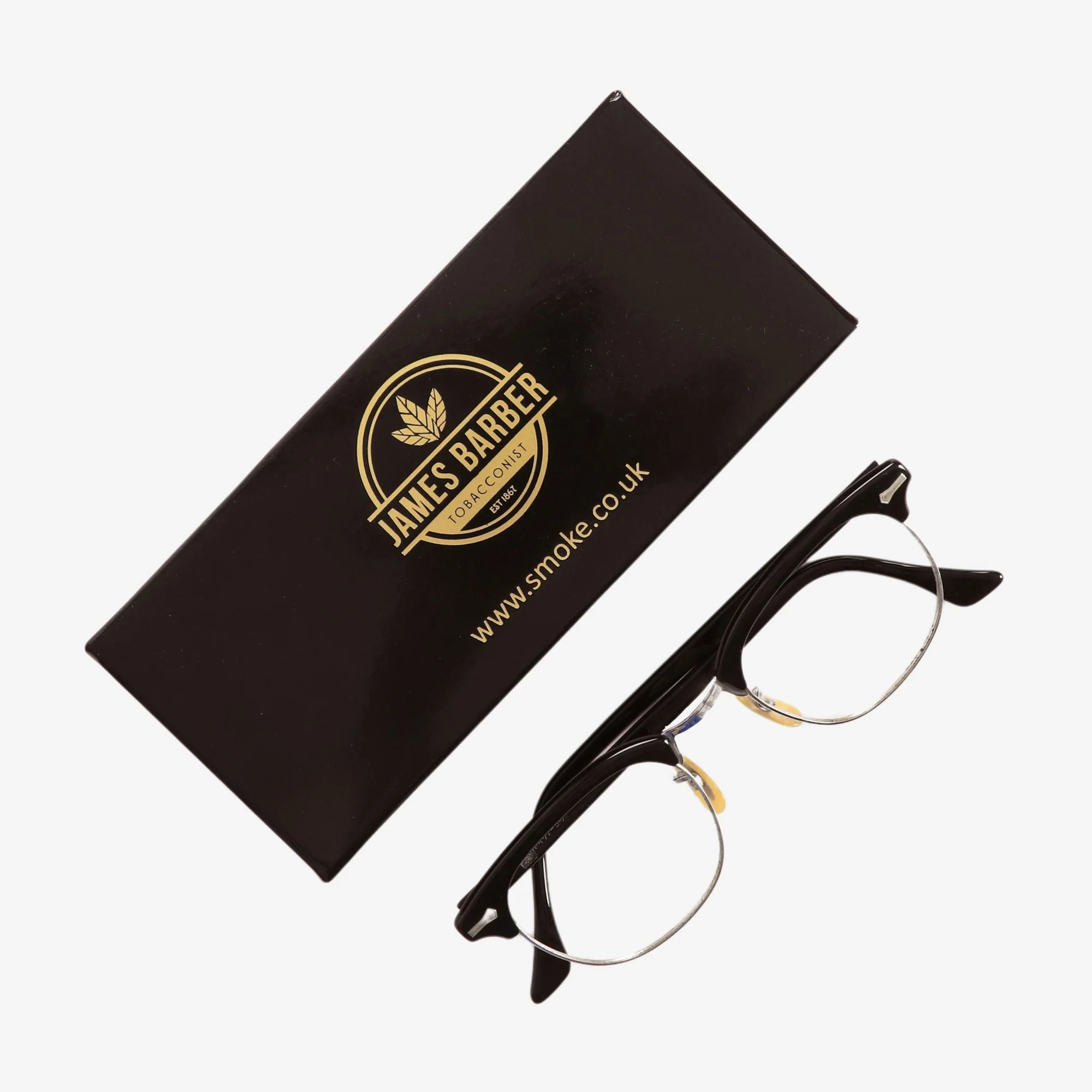 Browline Glasses (No Lenses) - Image 3