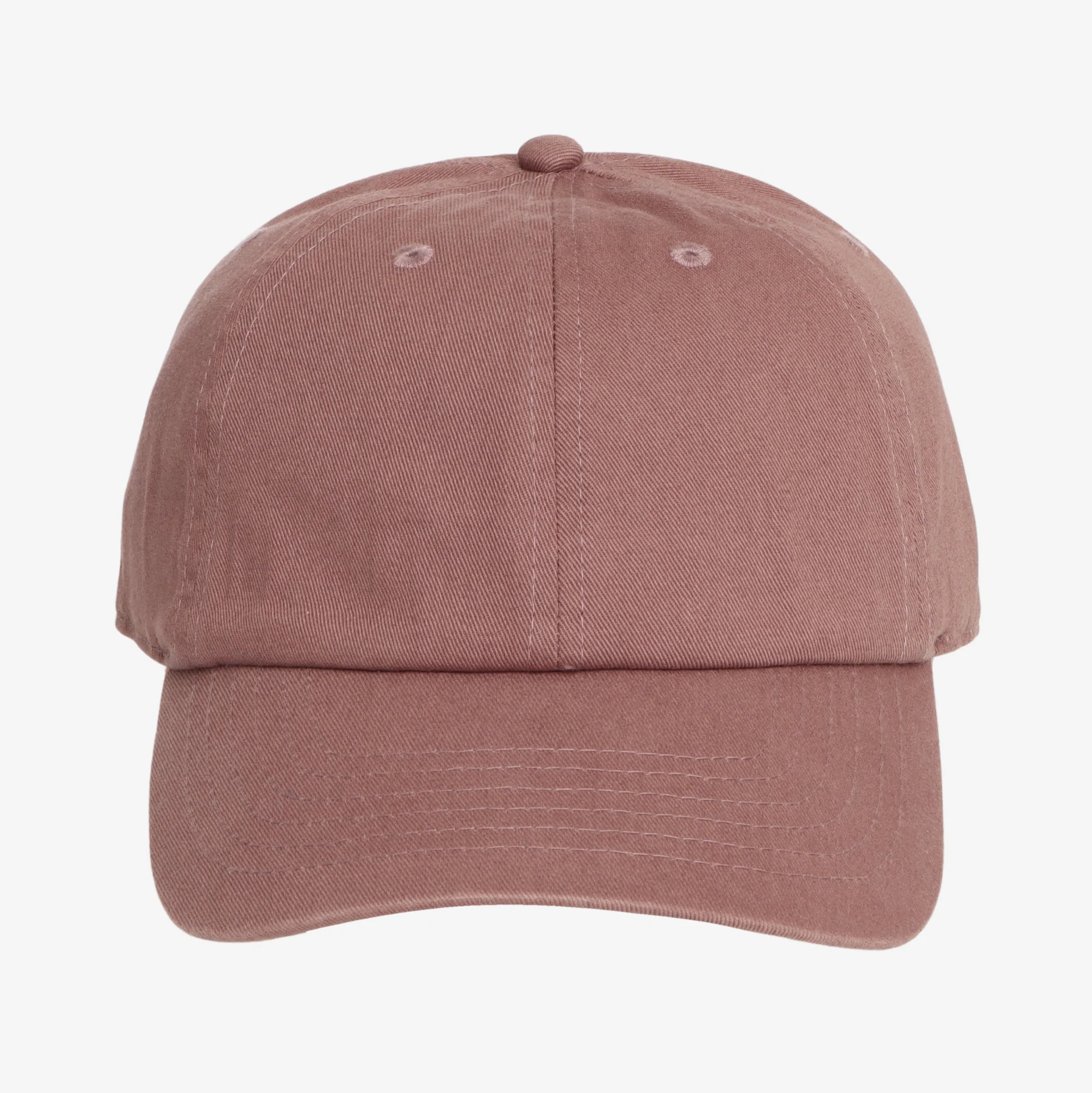 Brushed Baseball Cap - Brick - Image 2