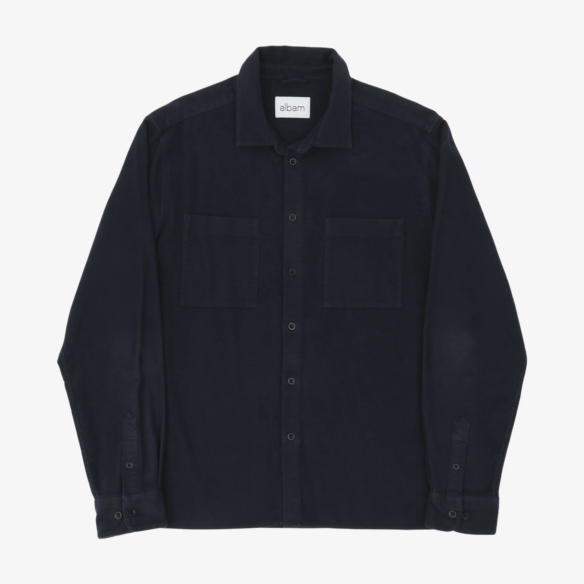 Brushed Cotton Utility Shirt