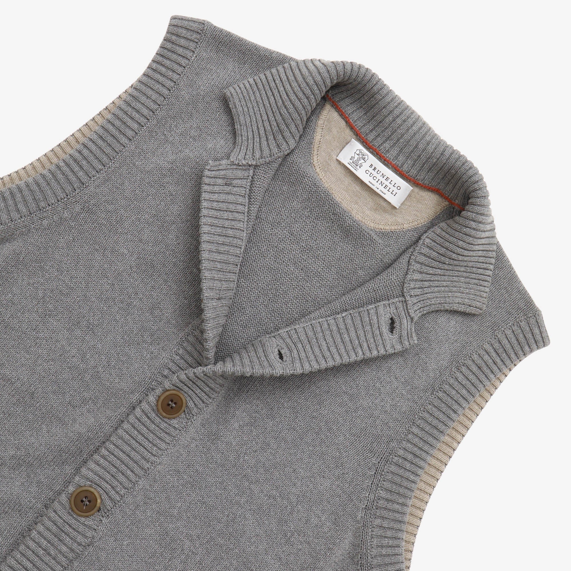 Button Up Knit Vest - Image 3