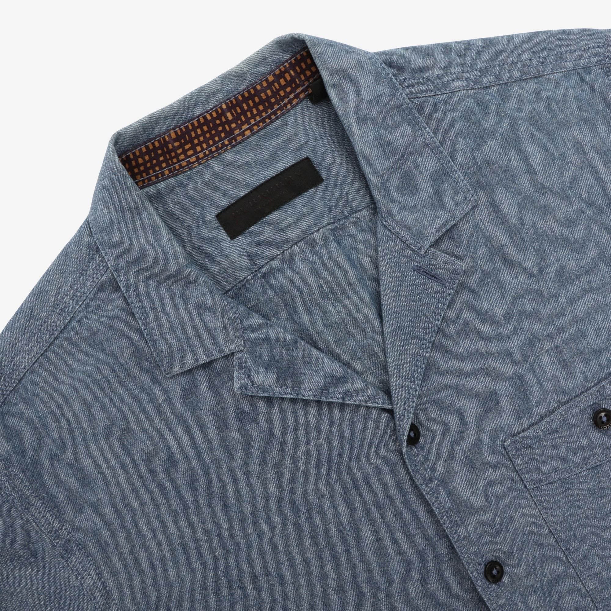Camp Collar Chambray Shirt - Image 3