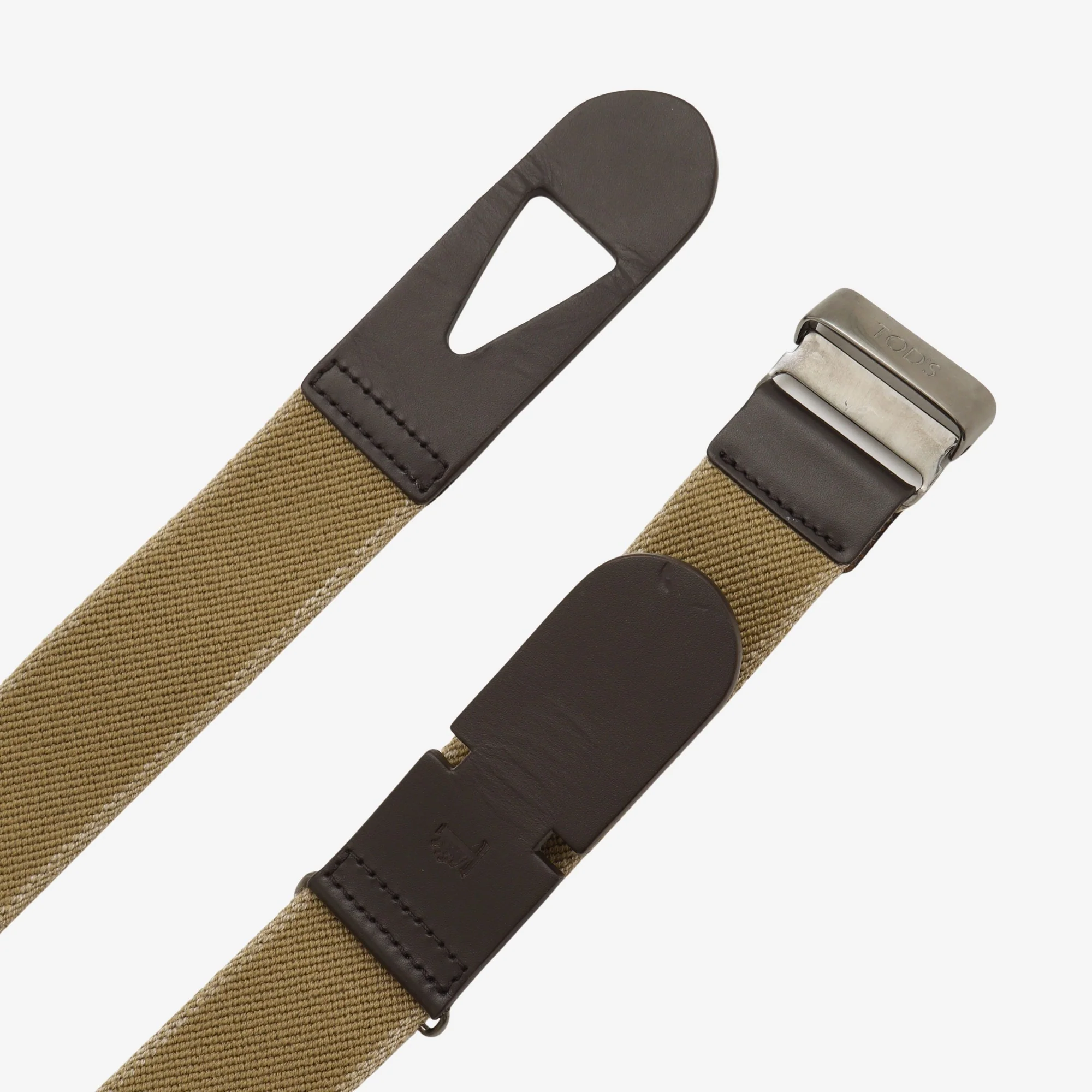 Canvas Leather Belt - Image 3