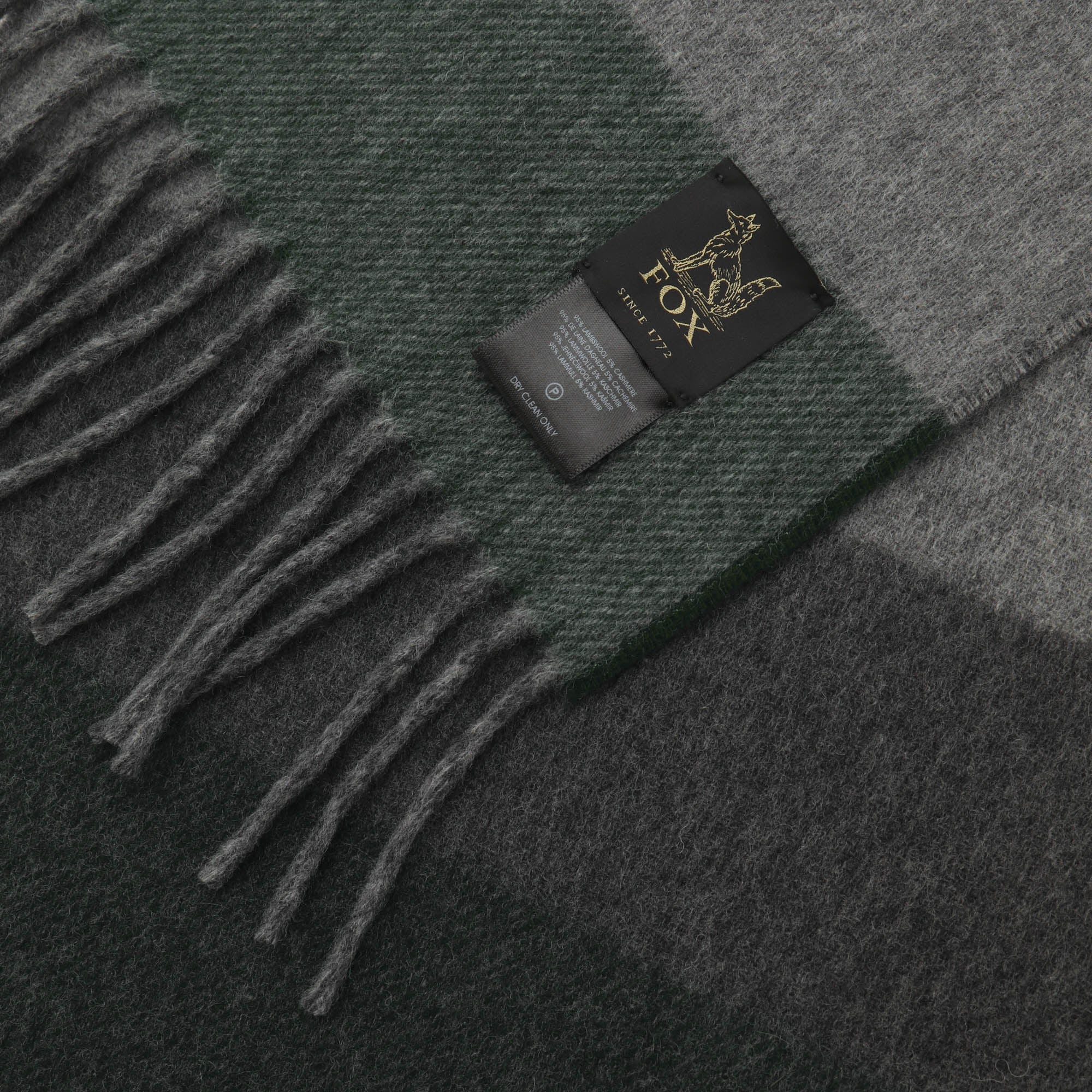 Cashmere Wool Brushed Scarf - Image 3