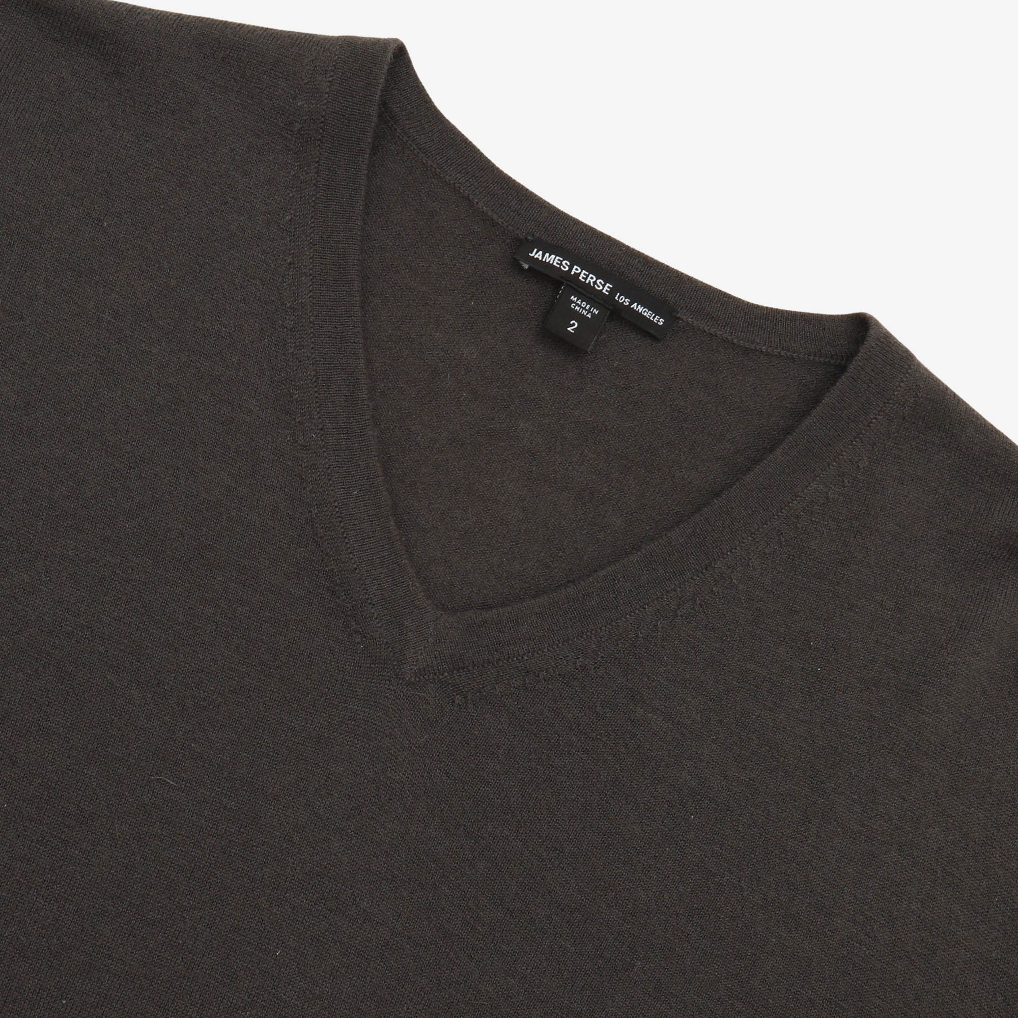 Cashmere Blend V Neck Sweater - Image 3