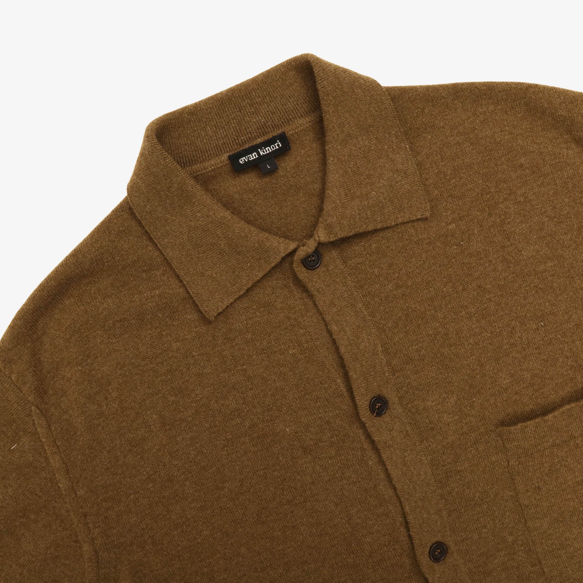 Cashmere Button Down Cardigan - Image 3