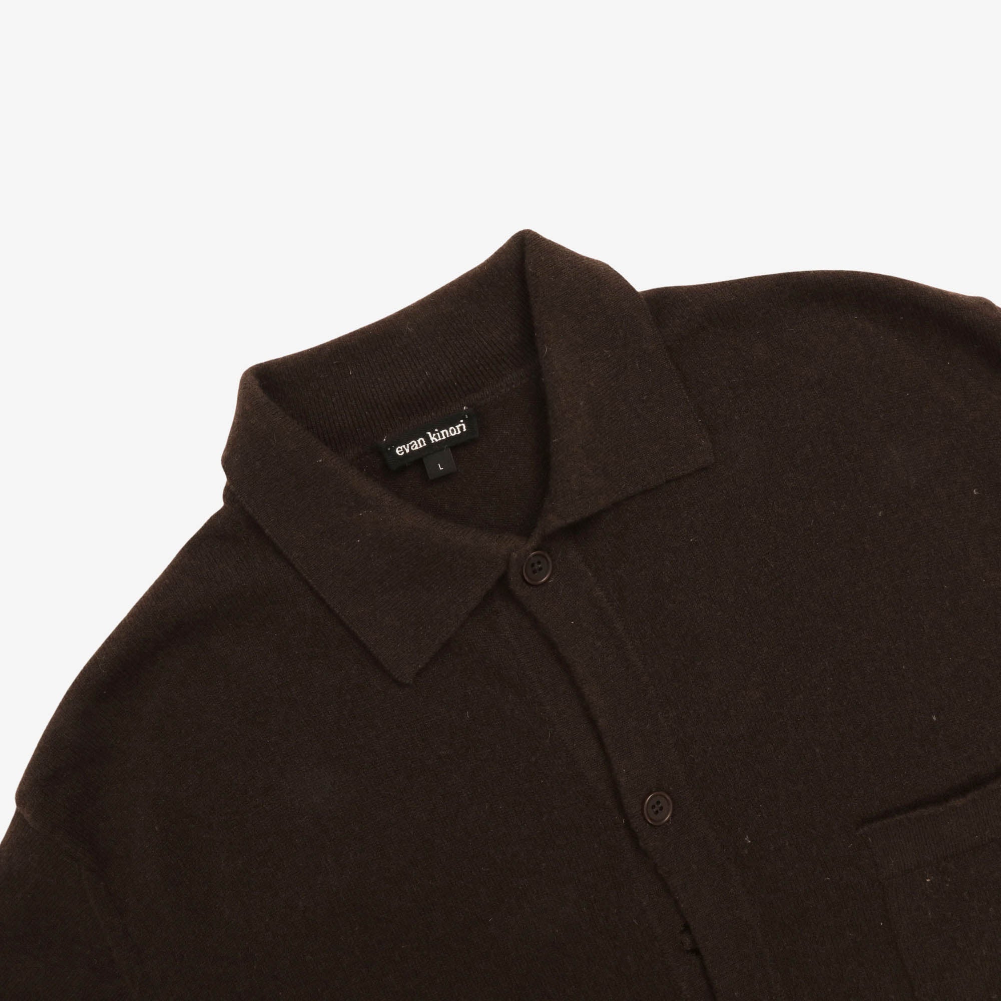 Cashmere Button Down Cardigan - Image 5