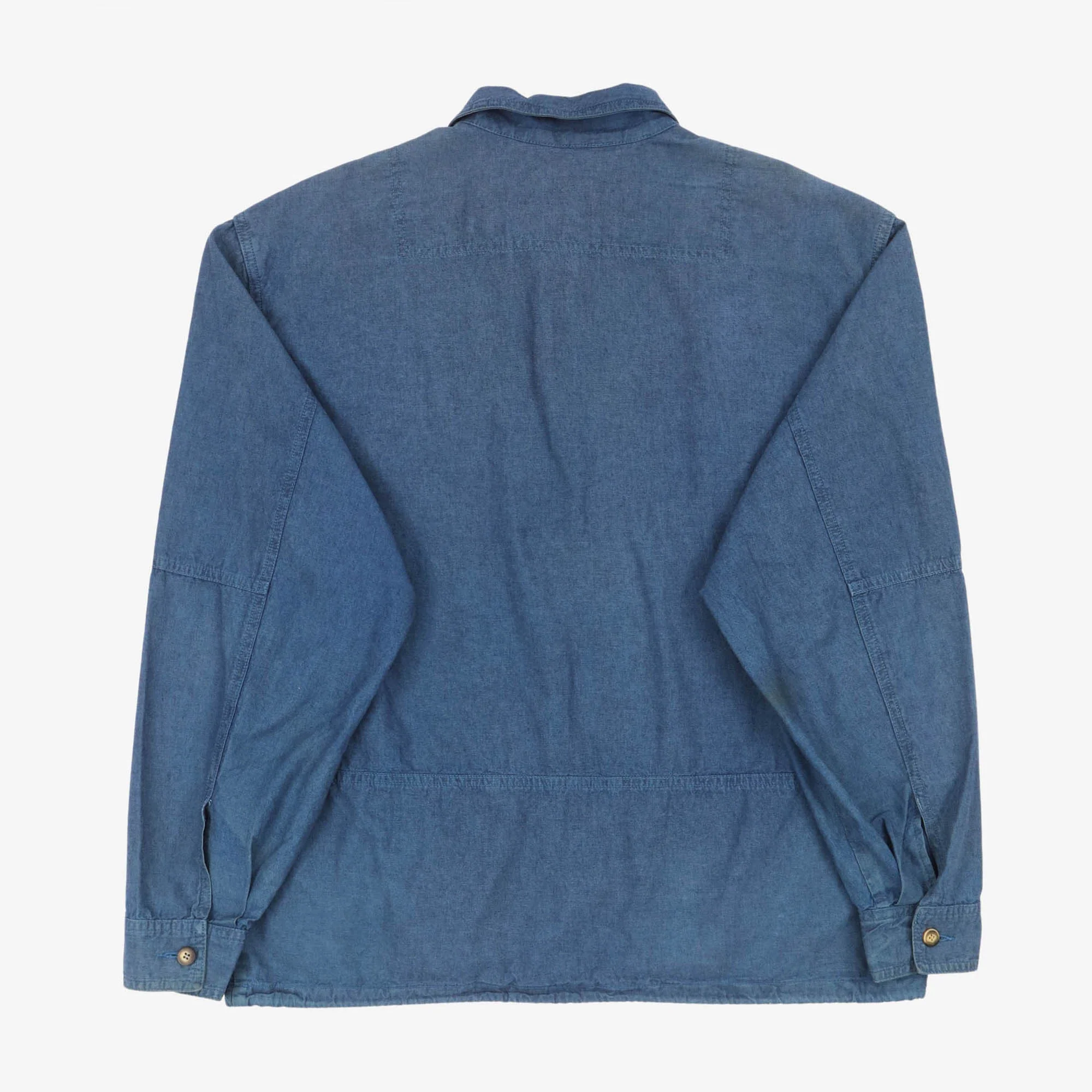 Vintage Chambray Zip Smock - Image 2