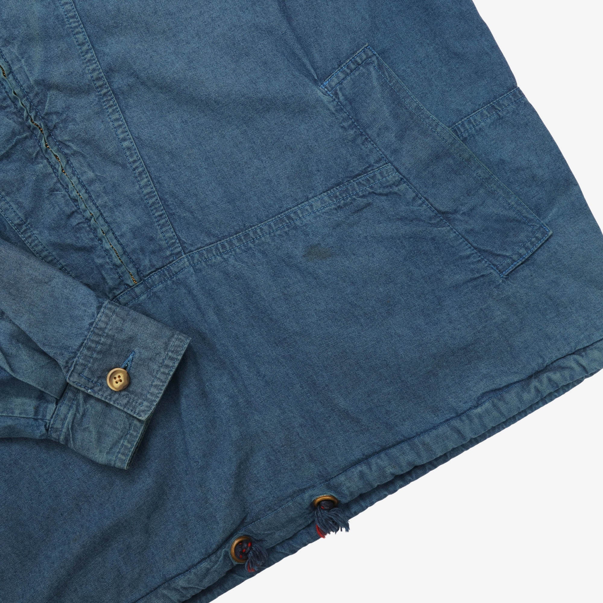 Vintage Chambray Zip Smock - Image 5