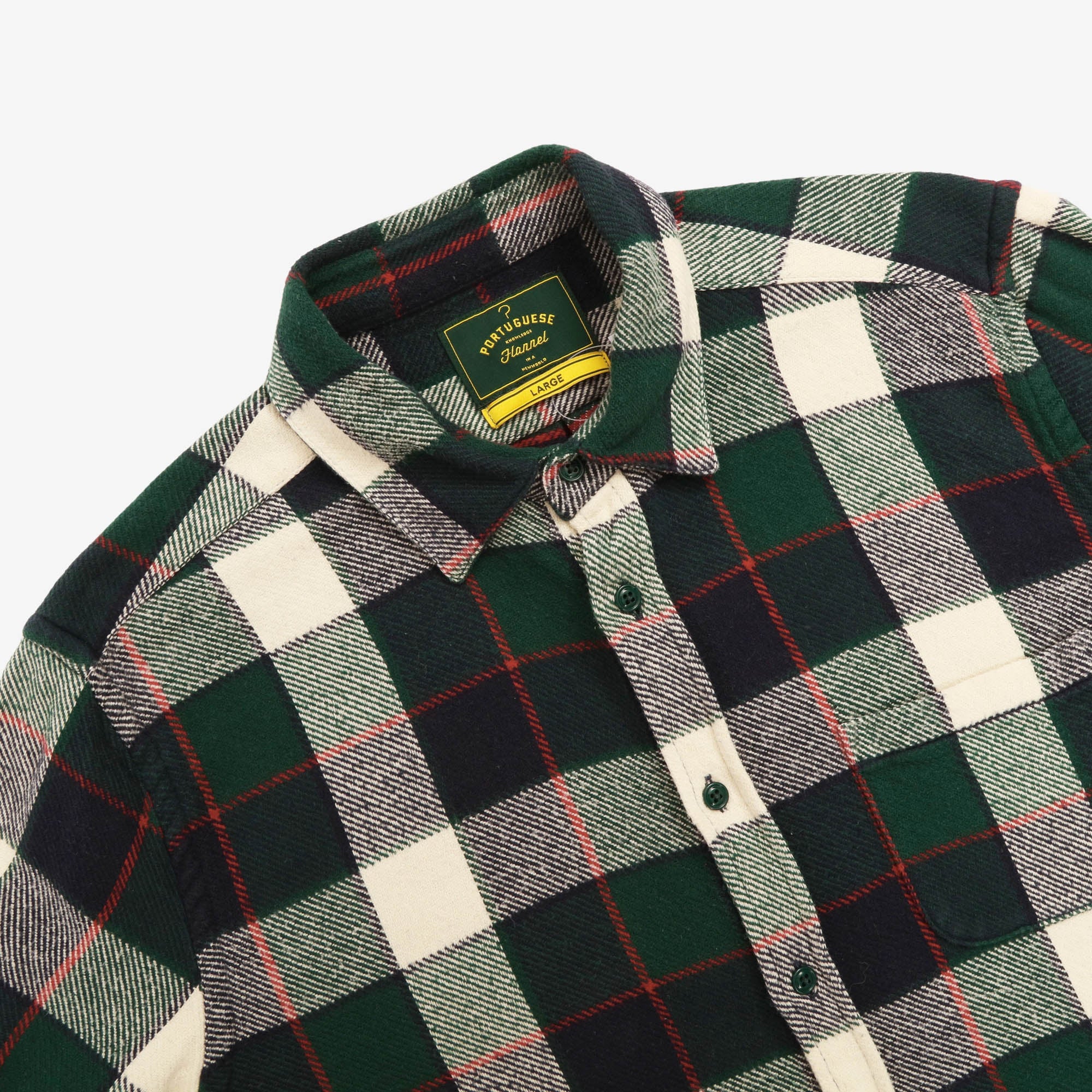 Check Flannel Bottle Shirt - Image 3