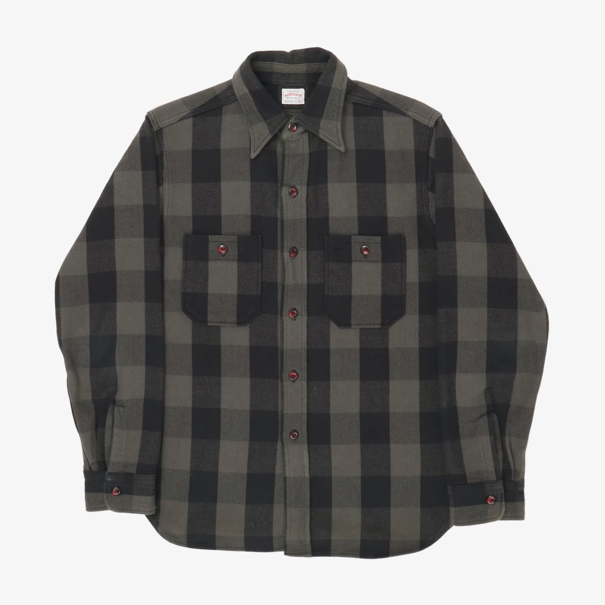 Check Flannel Work Shirt