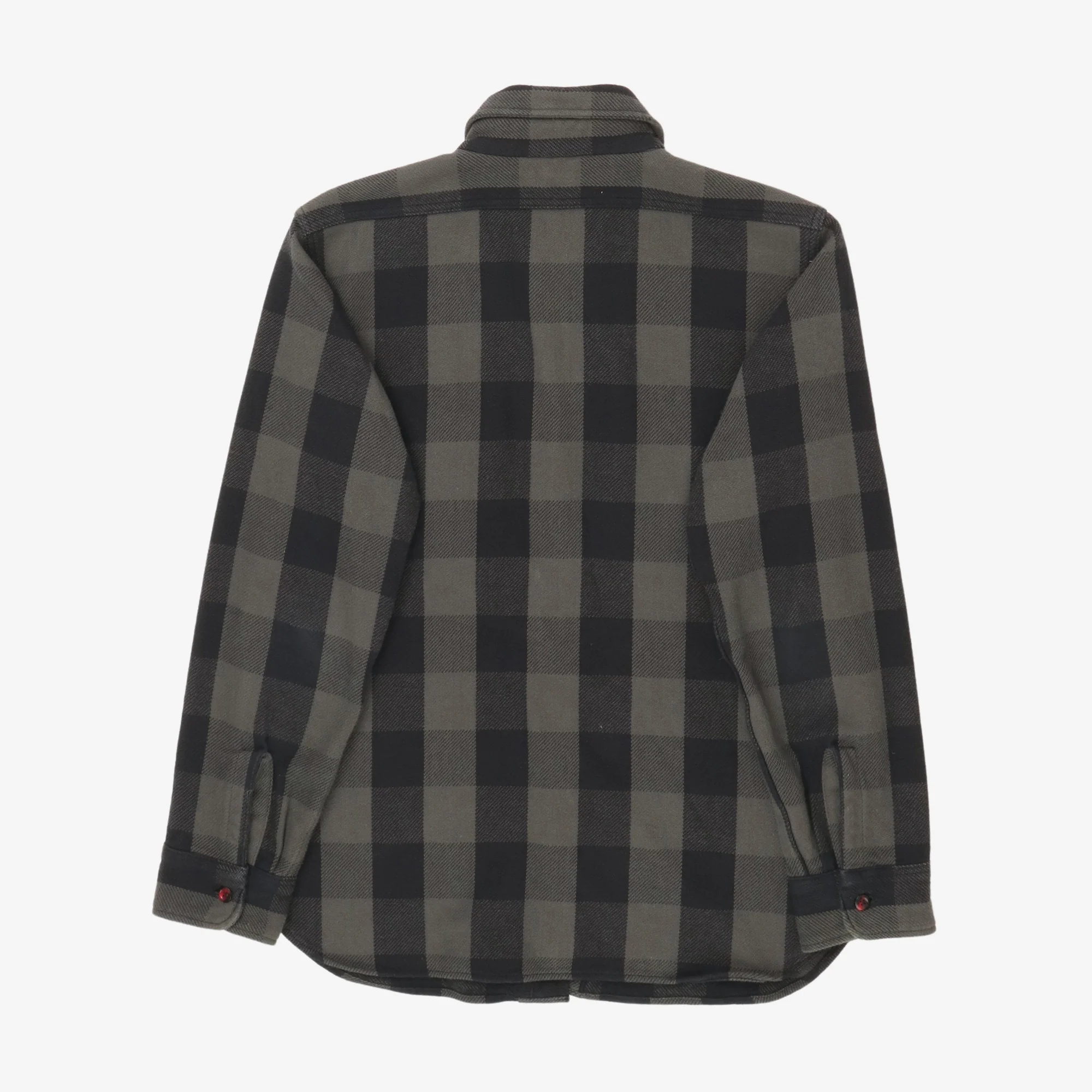 Check Flannel Work Shirt - Image 2