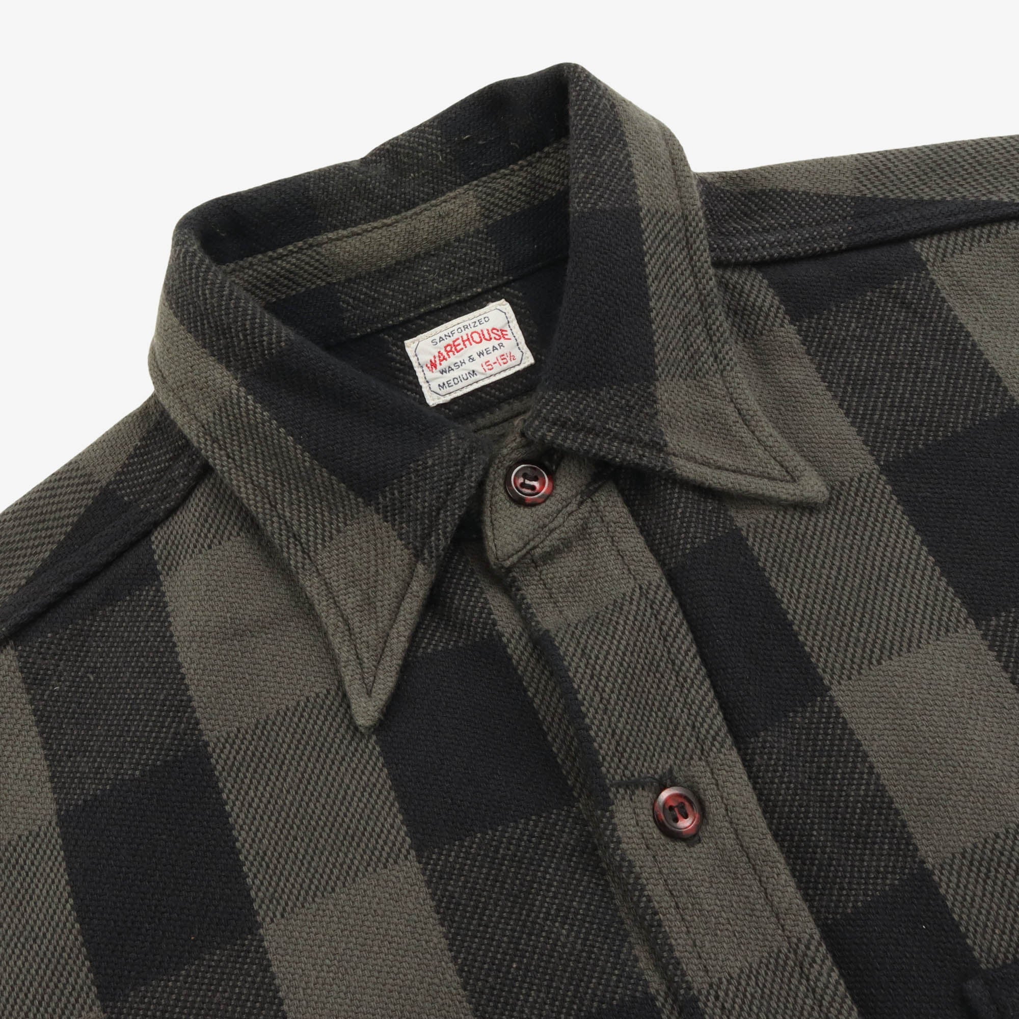 Check Flannel Work Shirt - Image 3