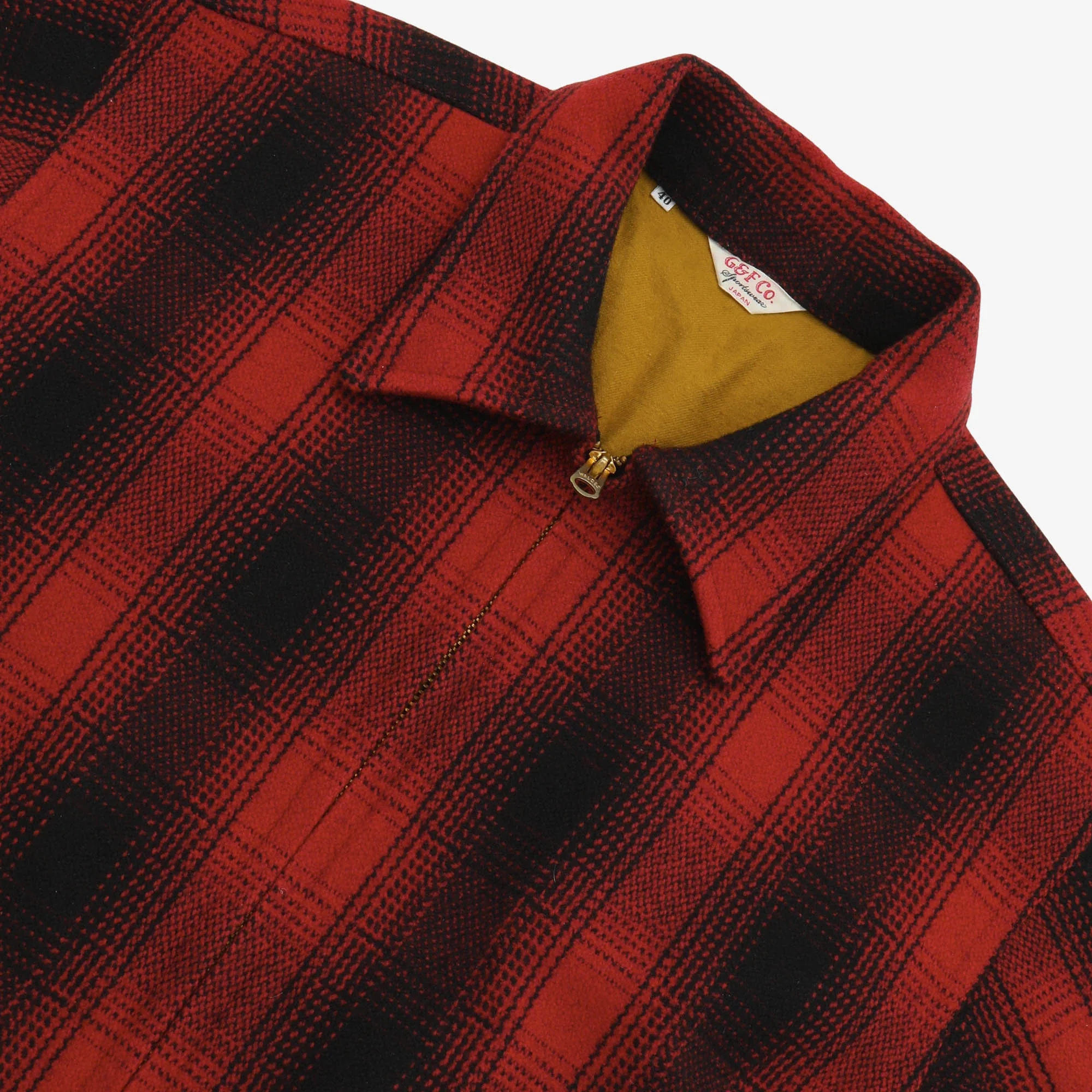 Check Wool Jacket - Image 3