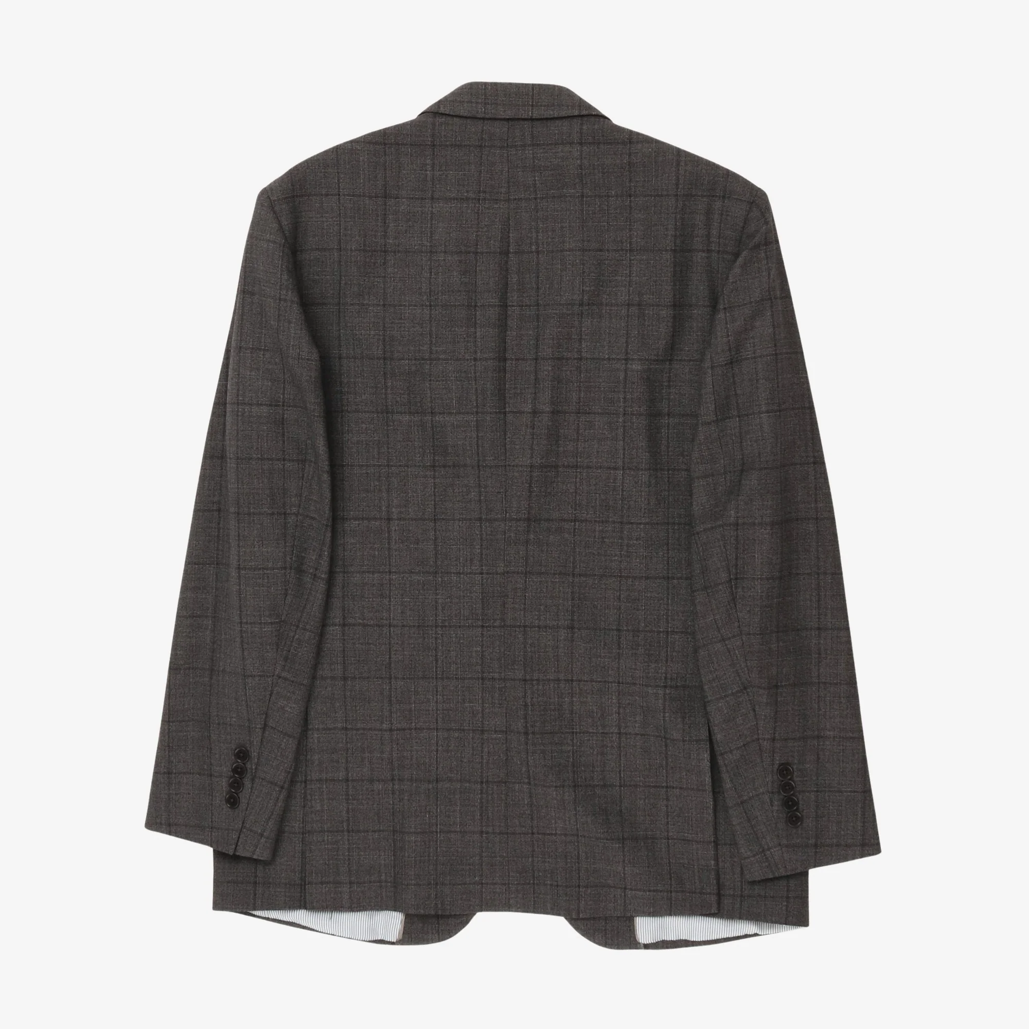 Check Wool Suit - Image 2