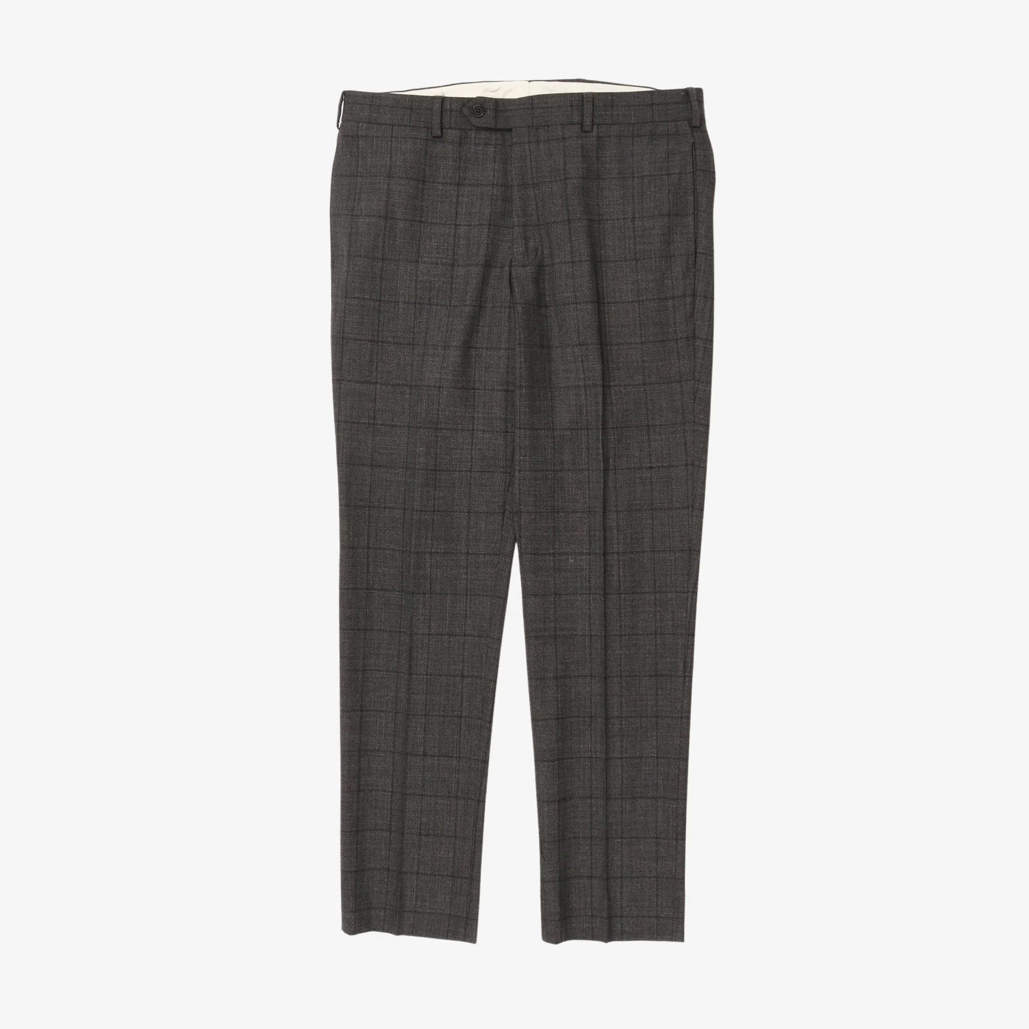 Check Wool Suit - Image 4