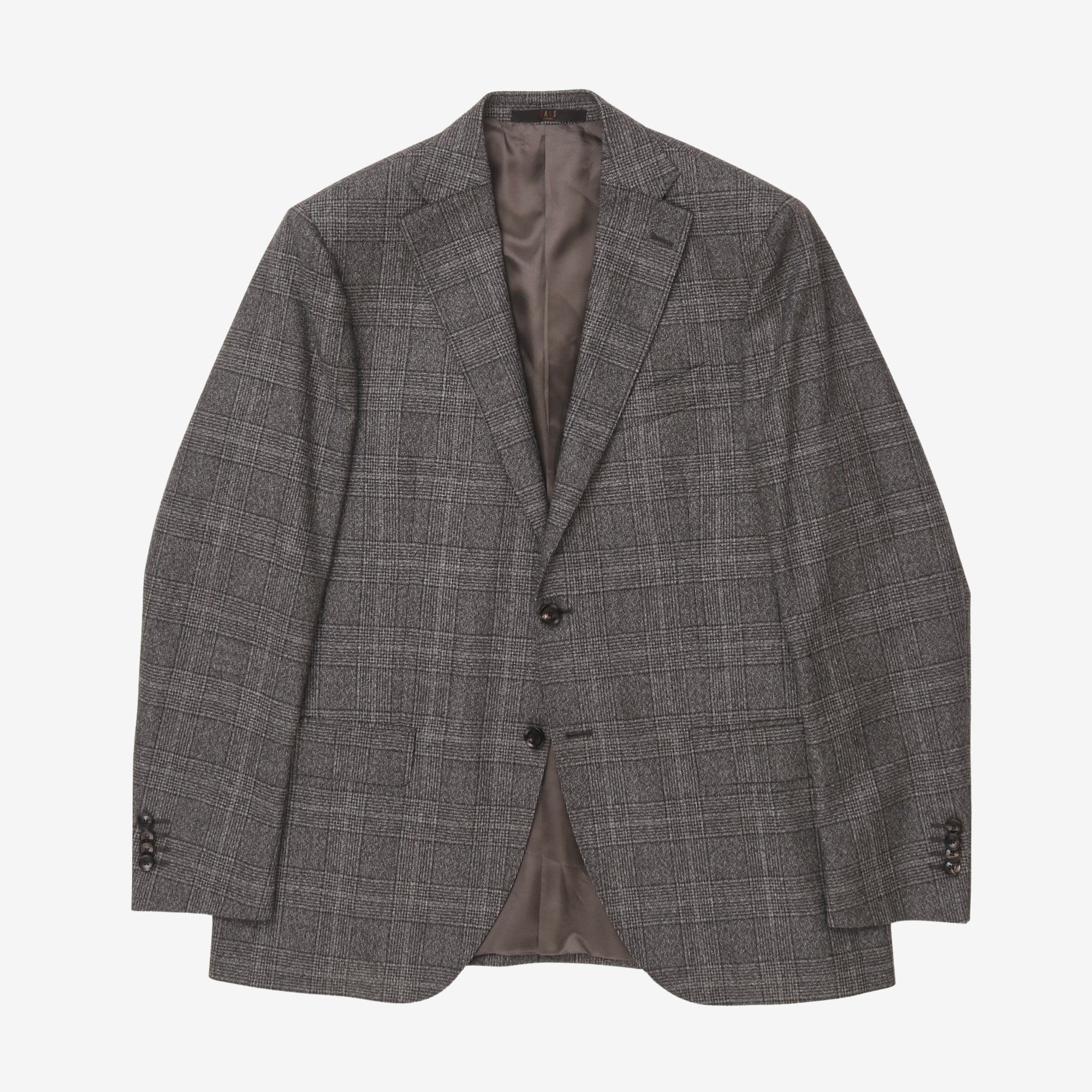 Check Wool Suit