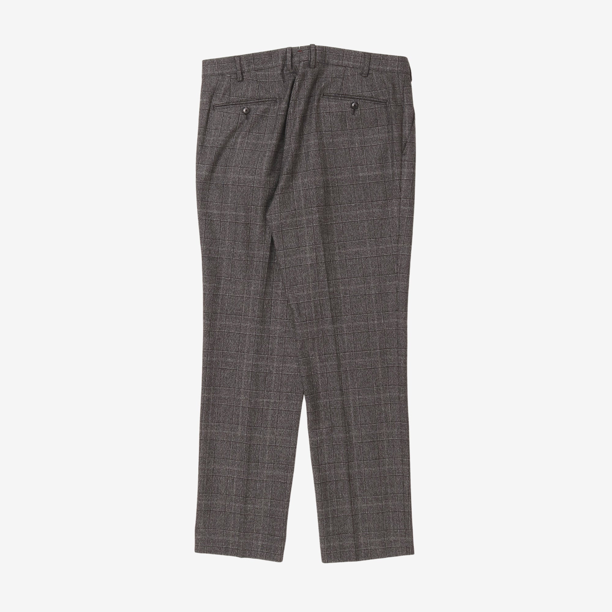 Check Wool Suit - Image 5