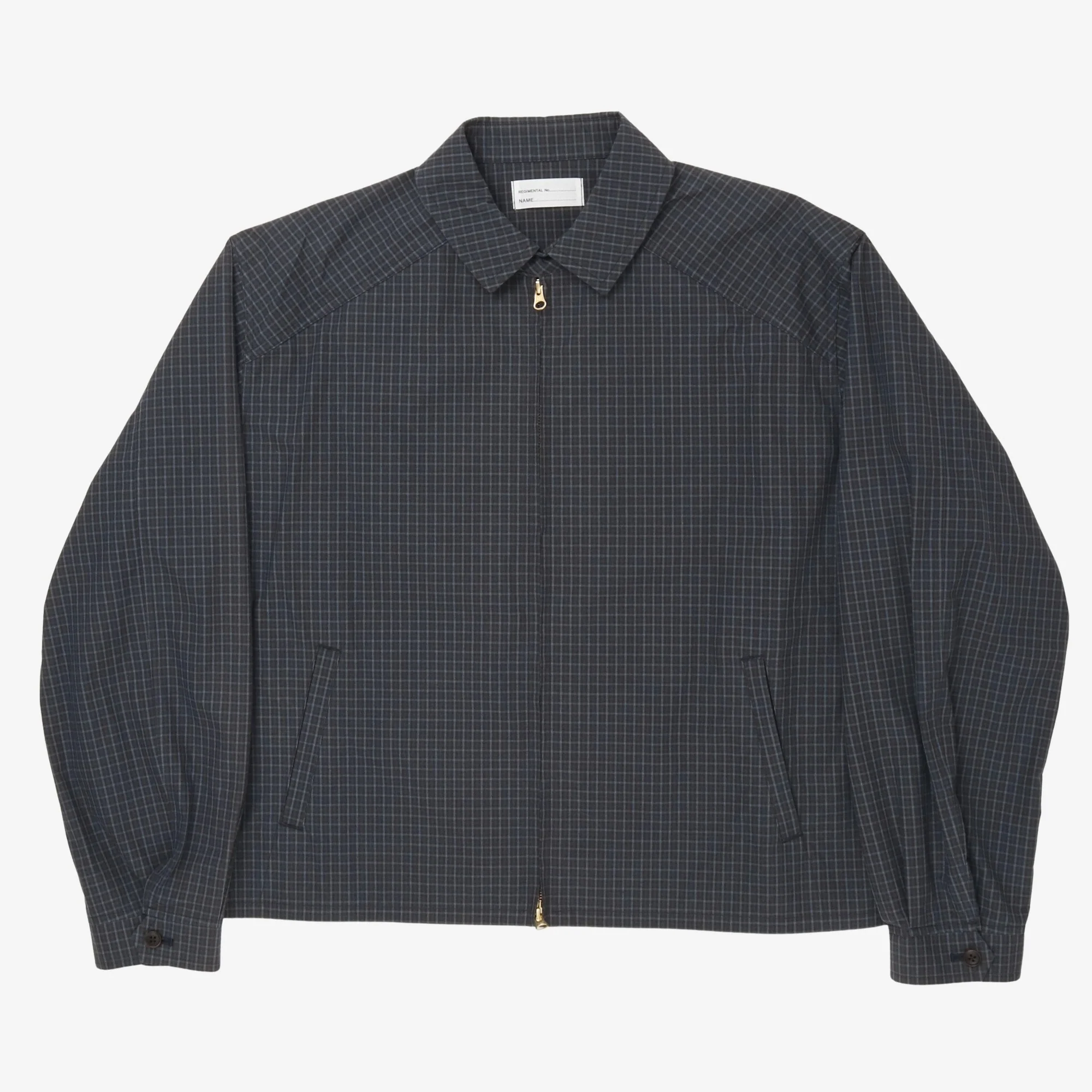 Check Blouson Jacket