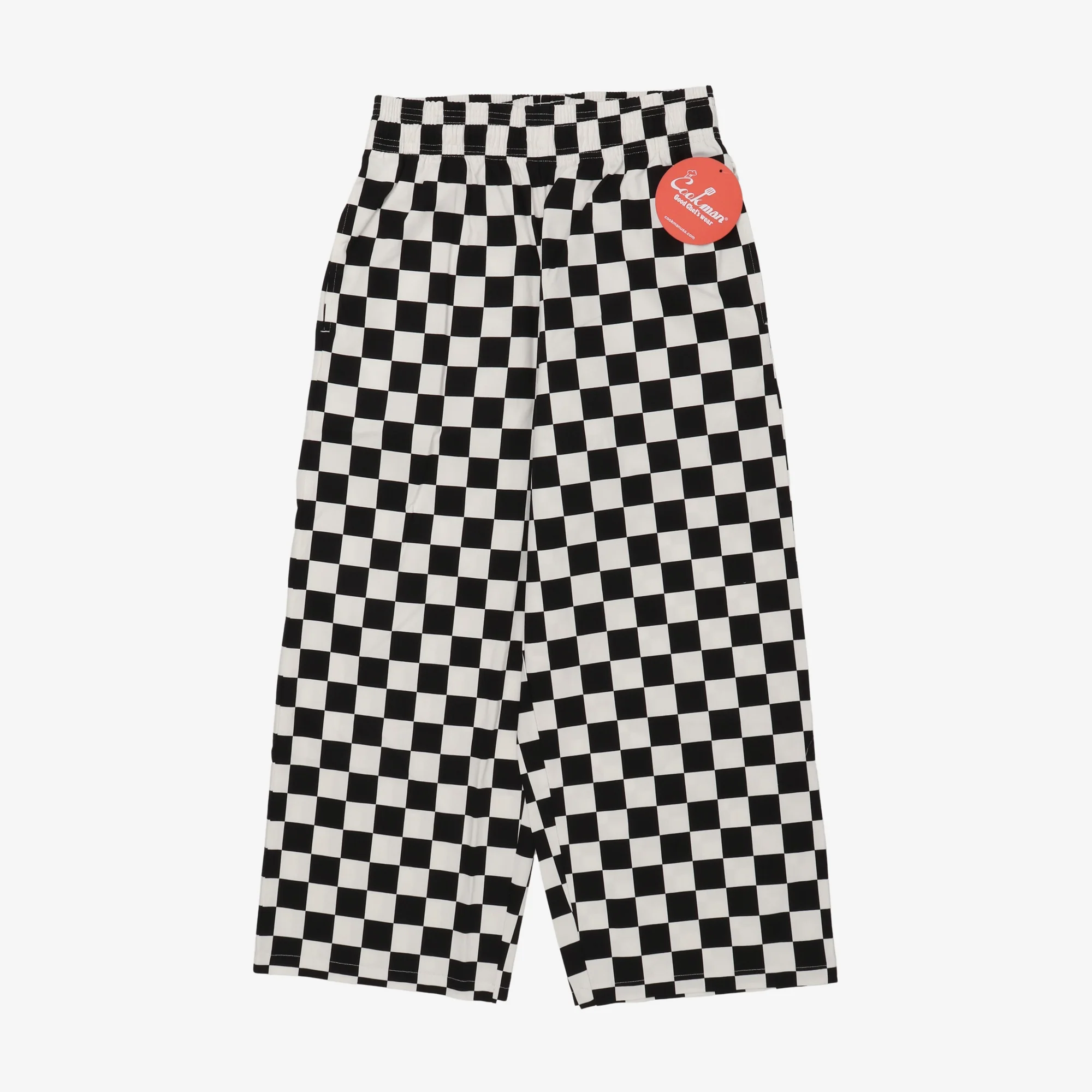 Checker Wide Chef Pants