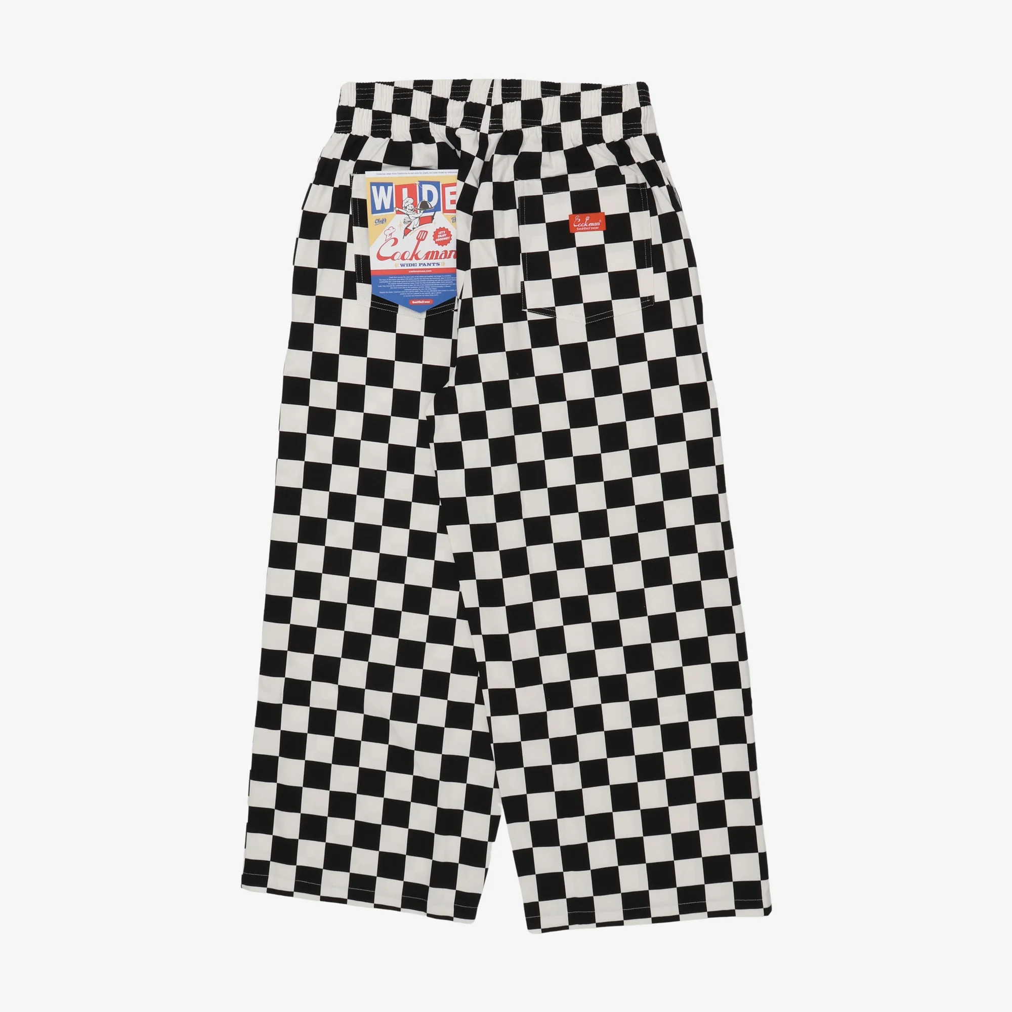Checker Wide Chef Pants - Image 2