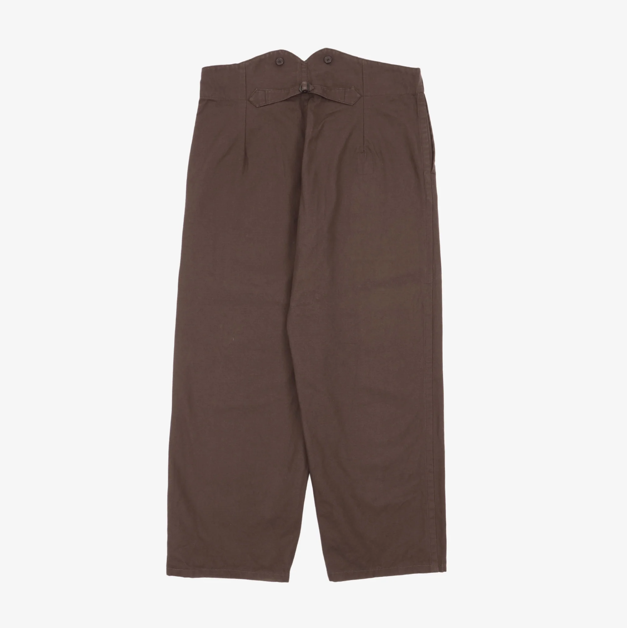 Cinch Back High Waist Work Trousers (36W X 28L) - Image 2