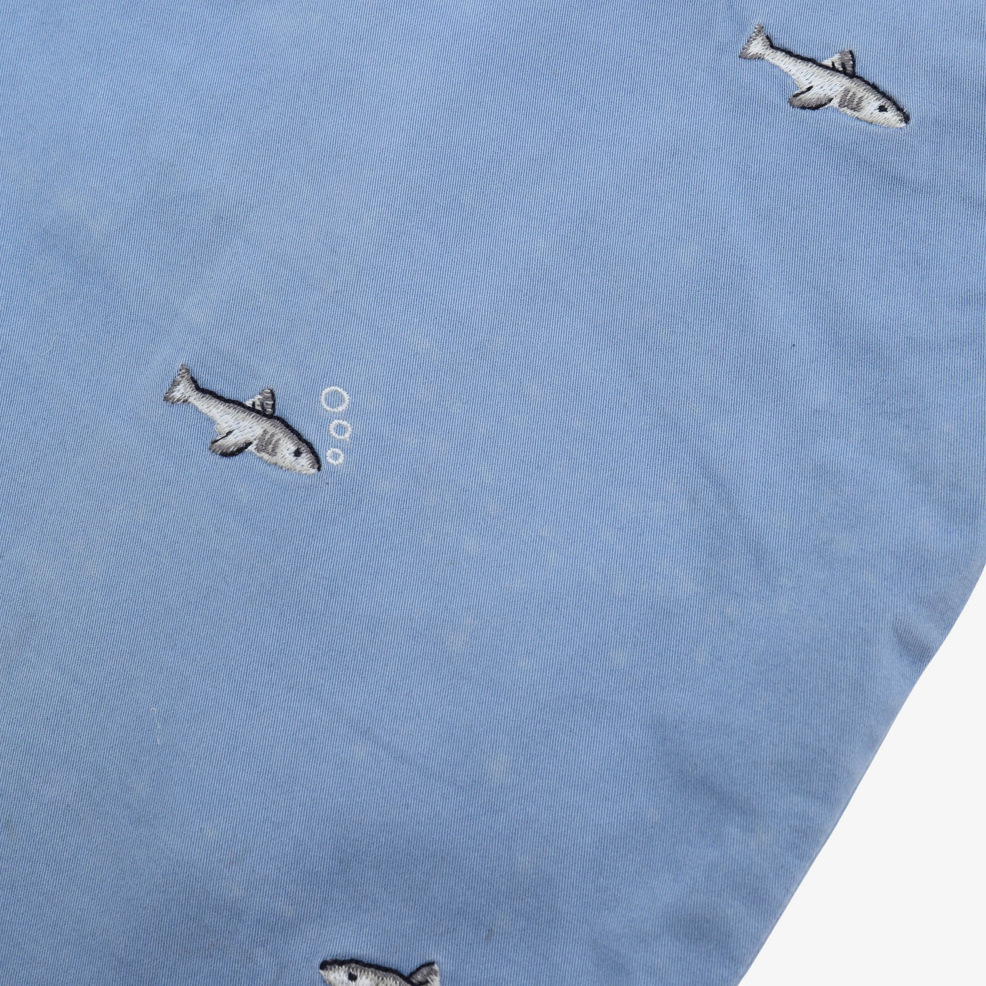 Classic Fish Embroidered Shorts (32W) - Image 4
