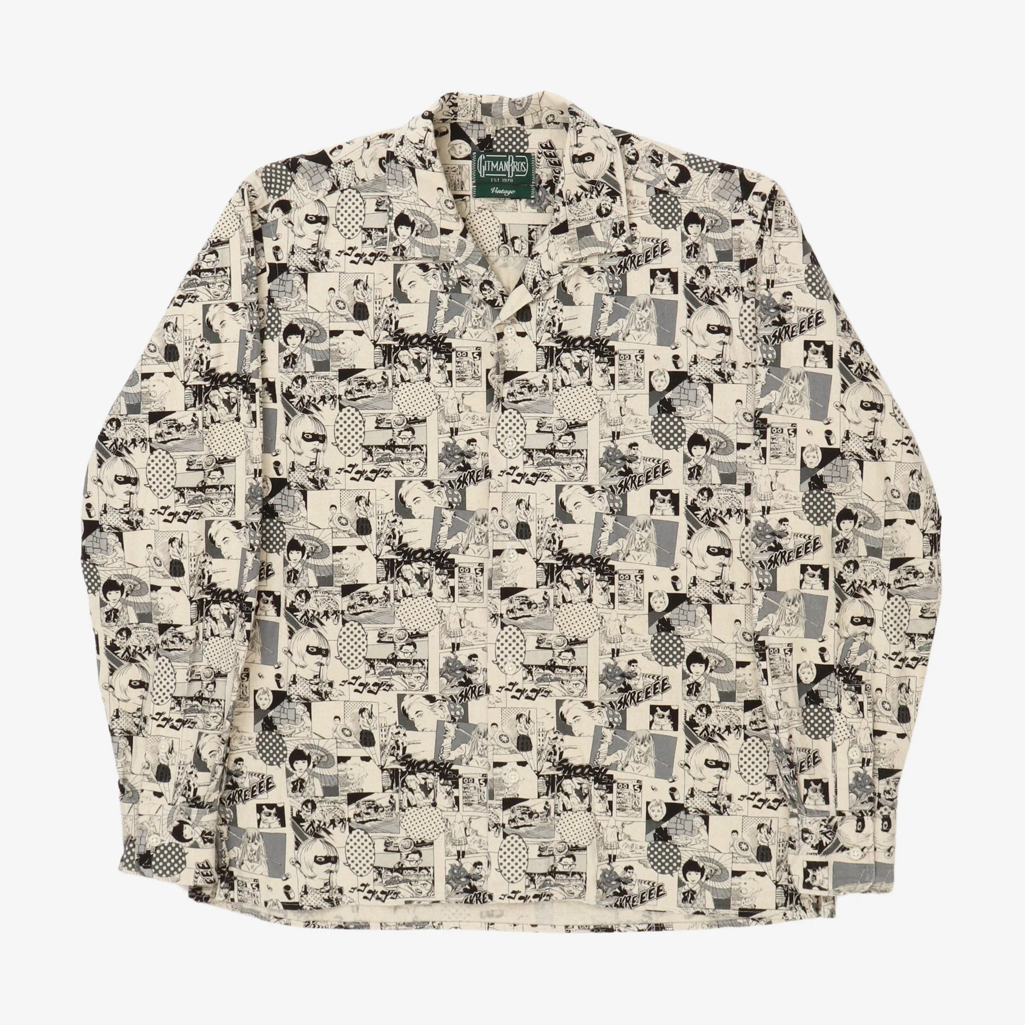 Comic Strip Print Shirt