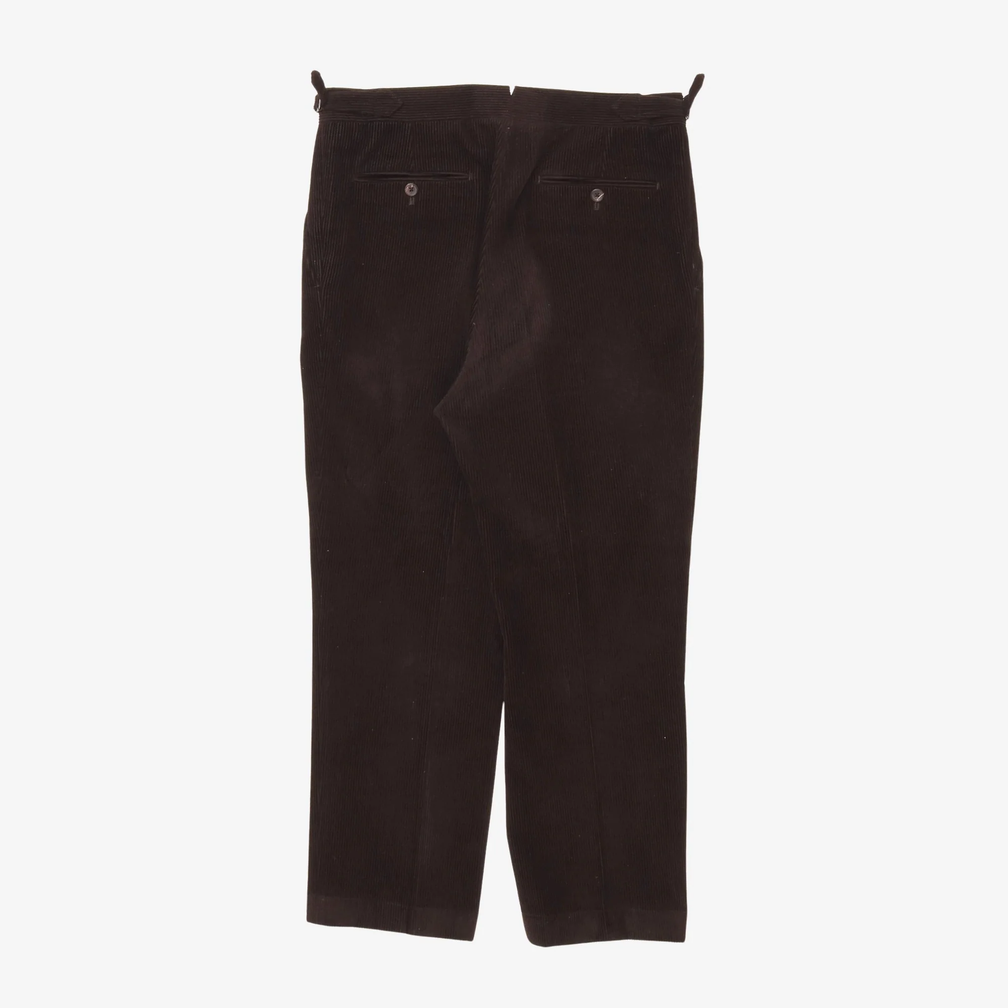 Corduroy Pleated Trousers (32W X 26L) - Image 2
