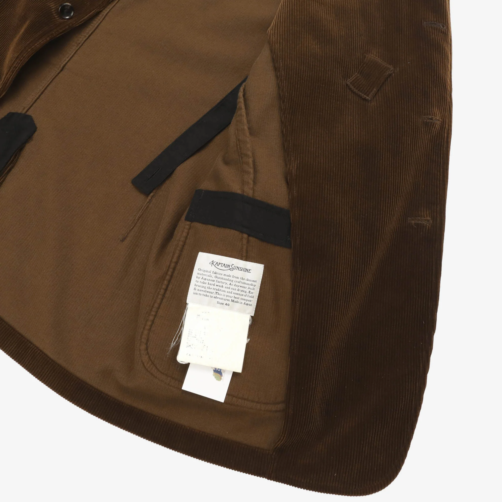 Corduroy Tailored Jacket - Image 4