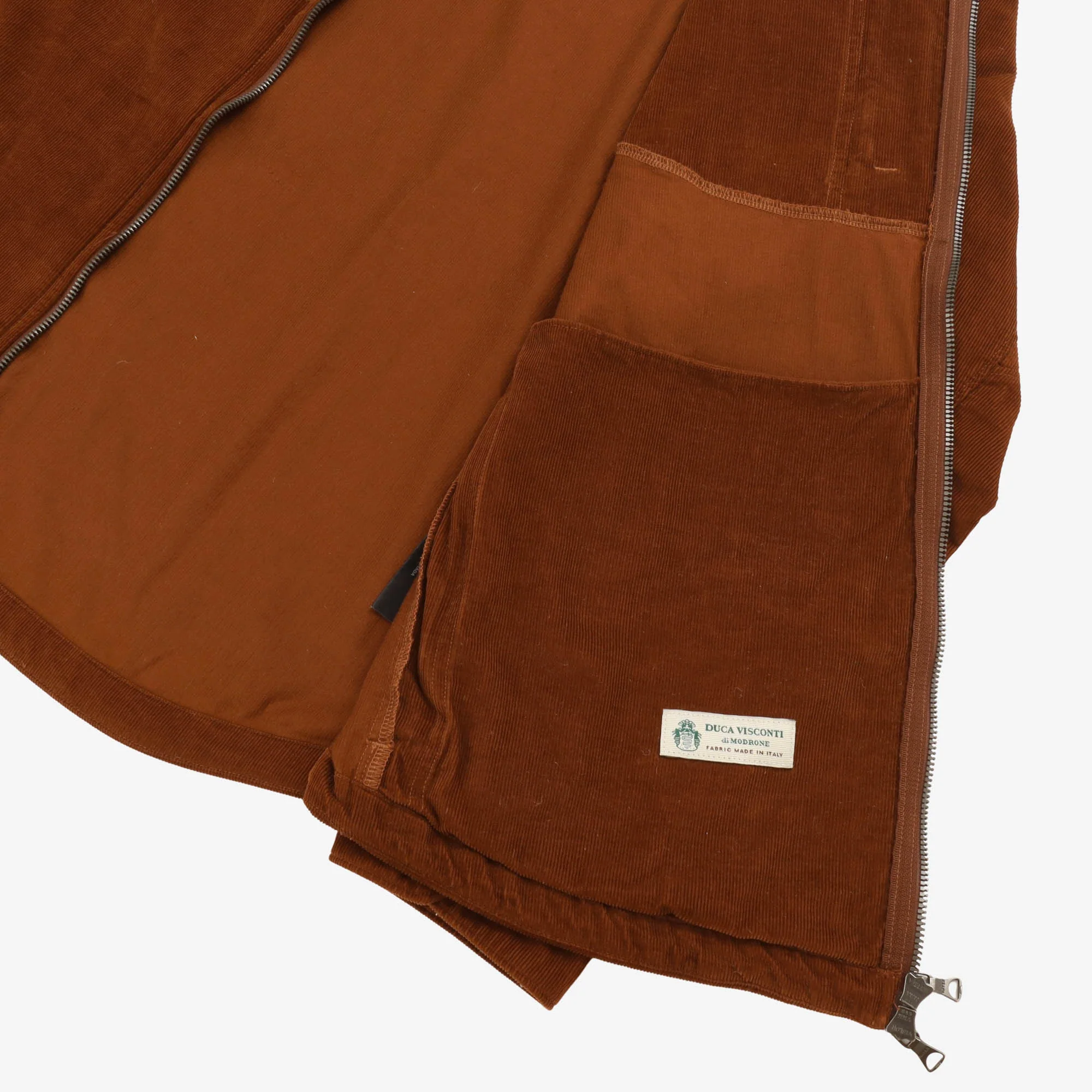 Corduroy Zip Up Jacket - Image 4