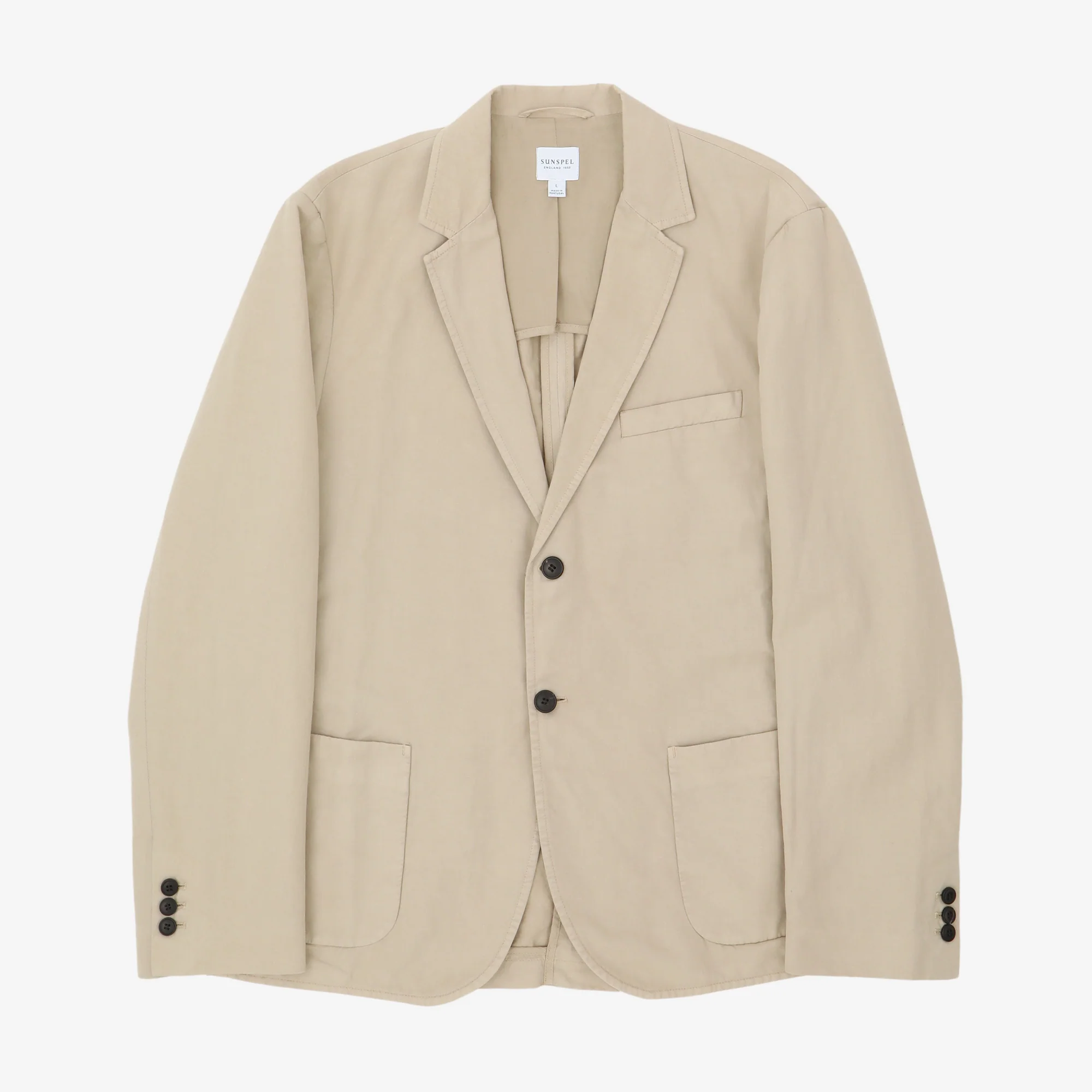 Cotton Linen Unstructured Blazer