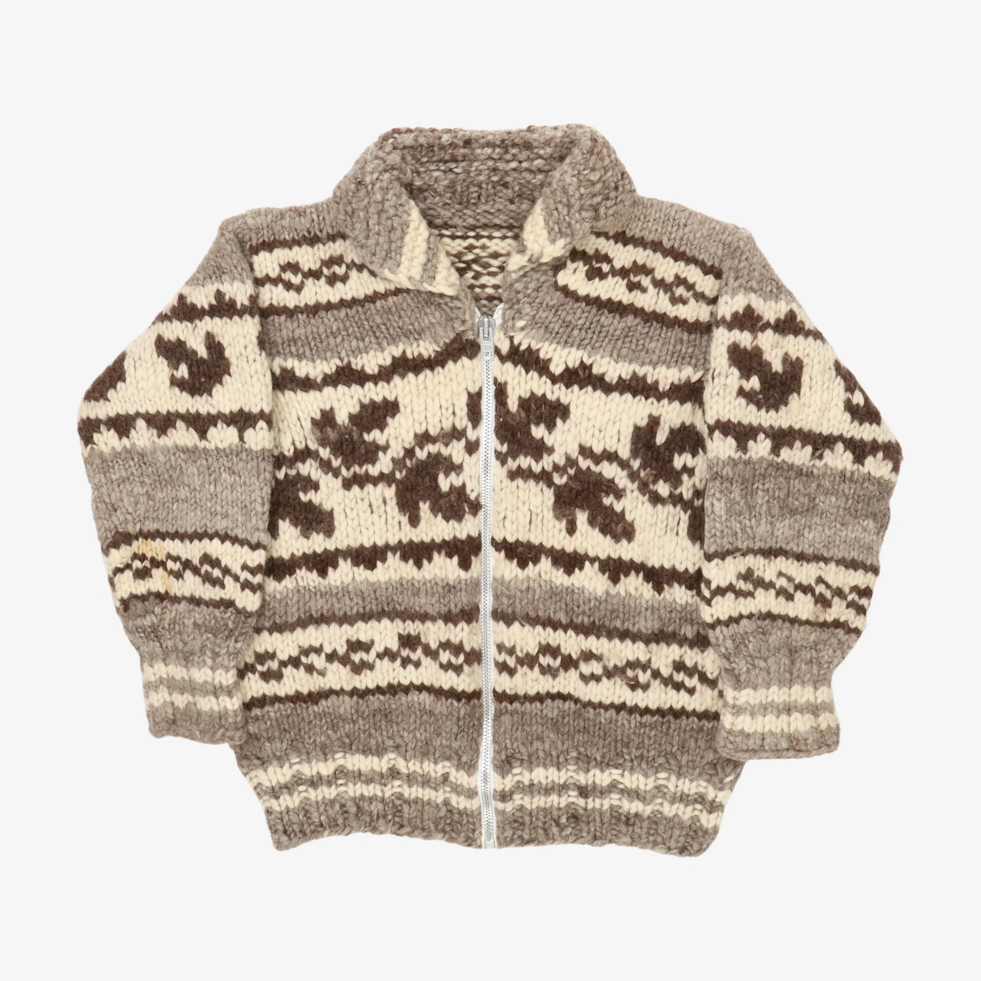 Cowichan Zip Knit
