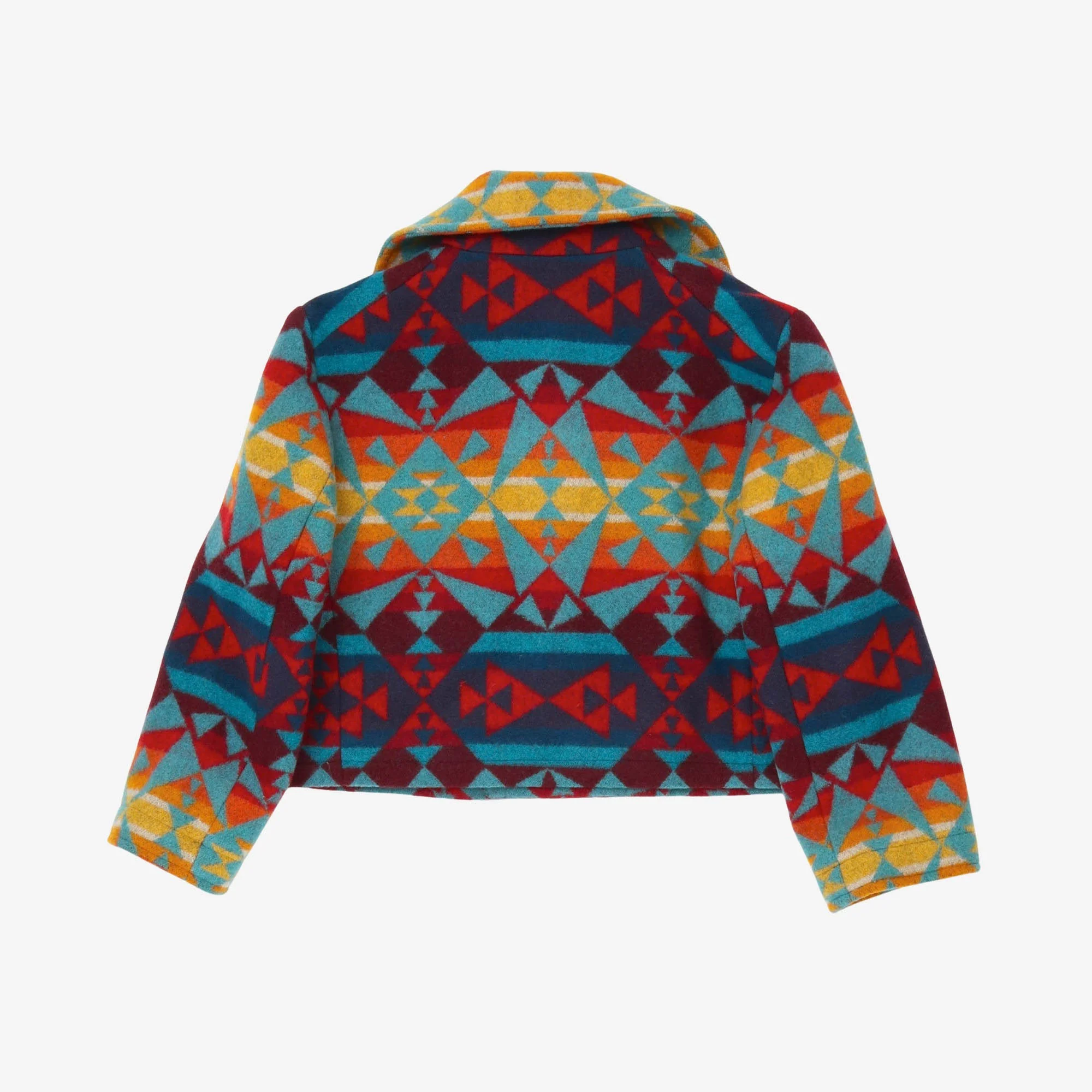 Opening Ceremony Womens Cropped Pea Coat - Image 2