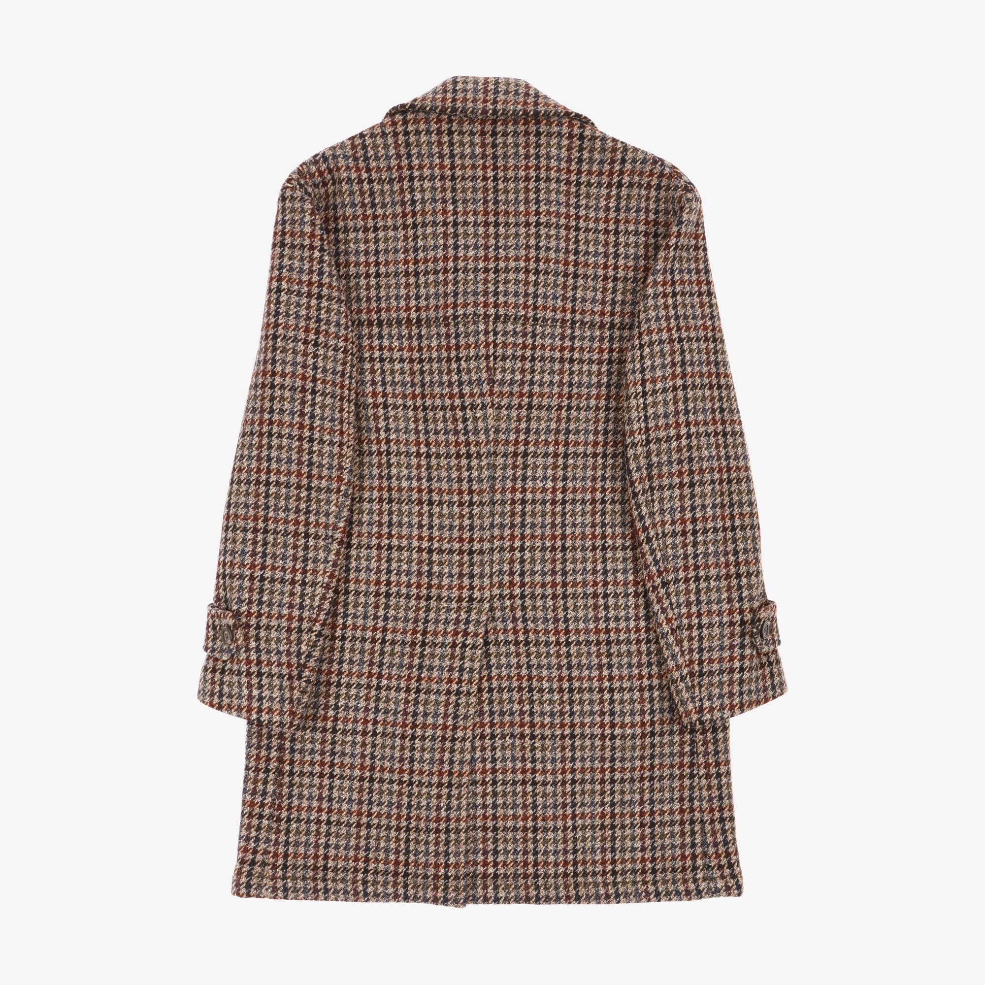 DB Cashmere Check Coat - Image 2
