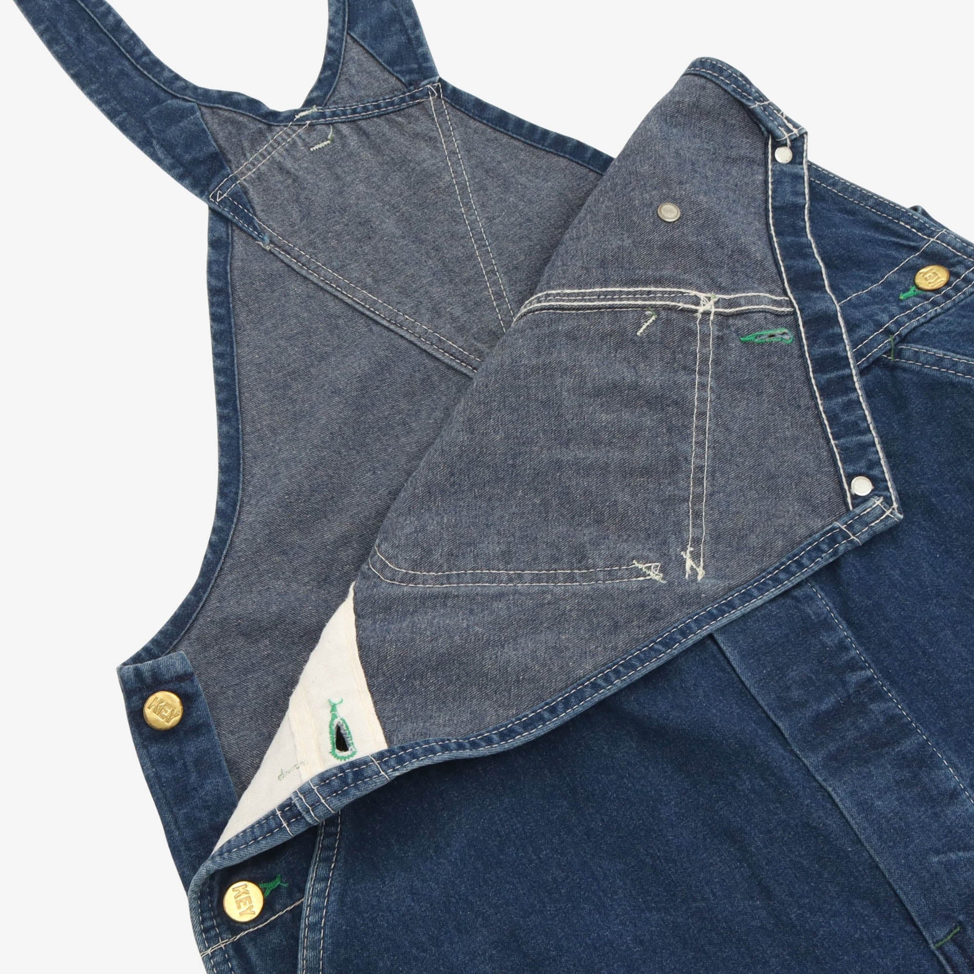 Vintage 90's Denim Dungarees - Image 4
