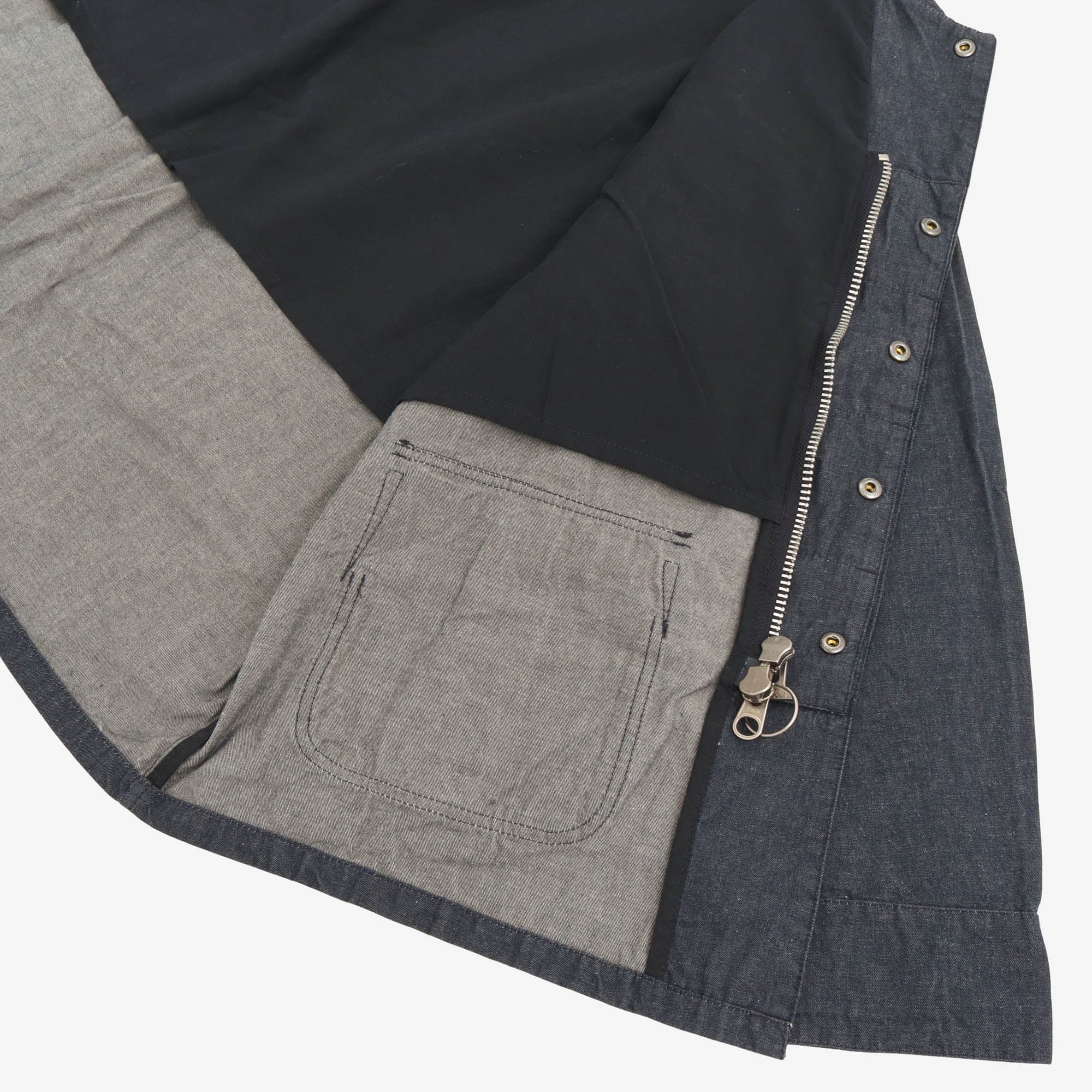 Denim Jungle Fatigue Jacket - Image 4