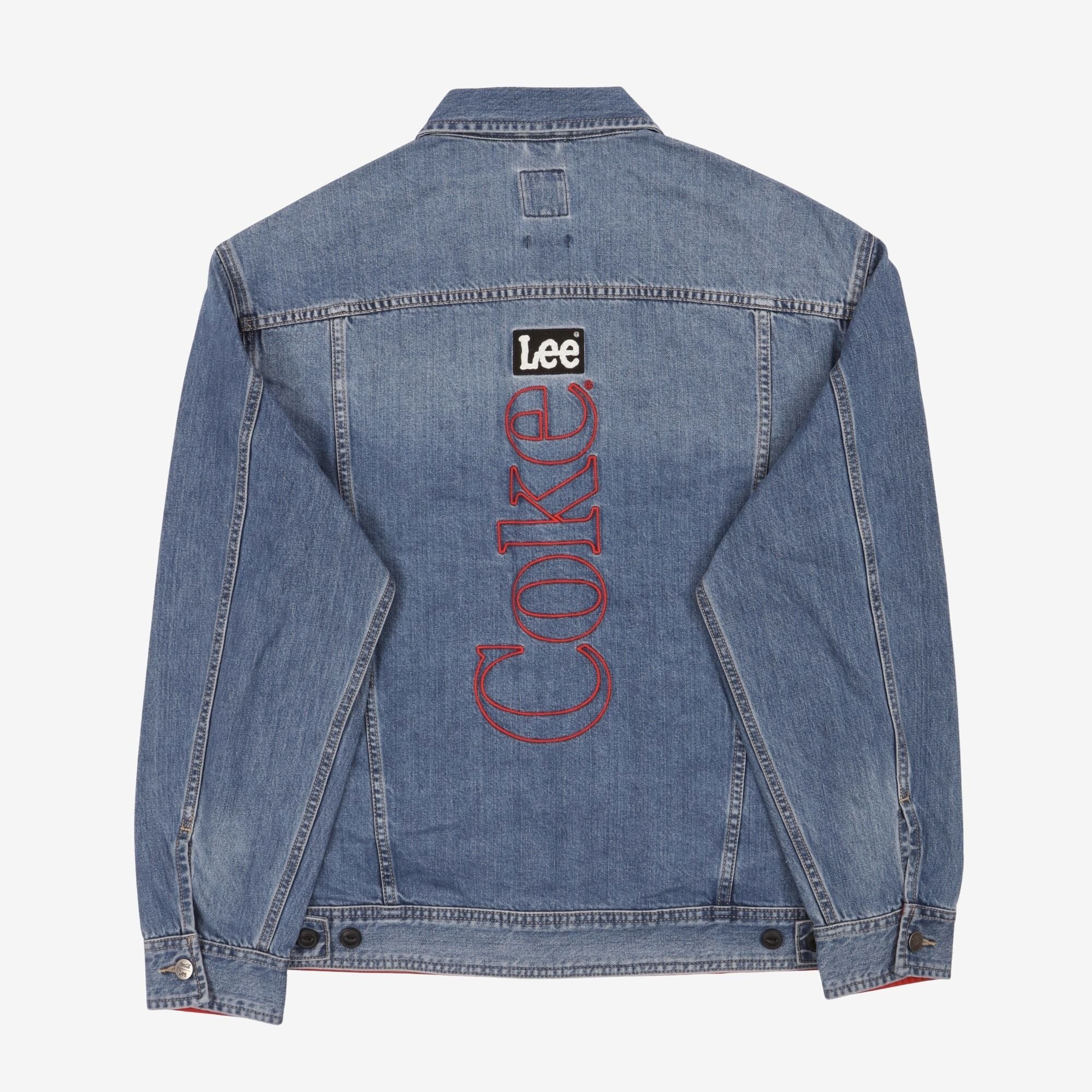 Denim Trucker Jacket (Coca Cola) - Image 2