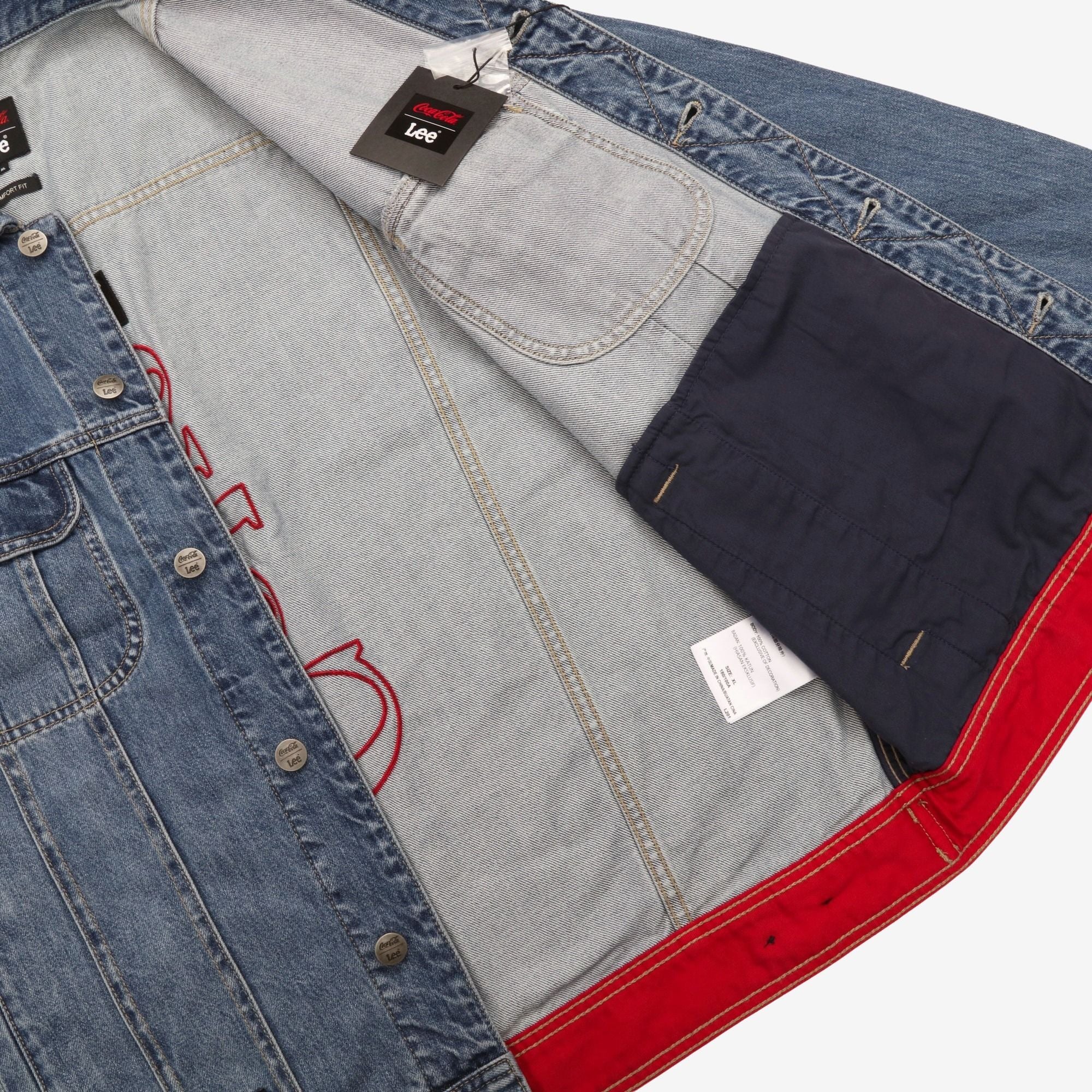 Denim Trucker Jacket (Coca Cola) - Image 4