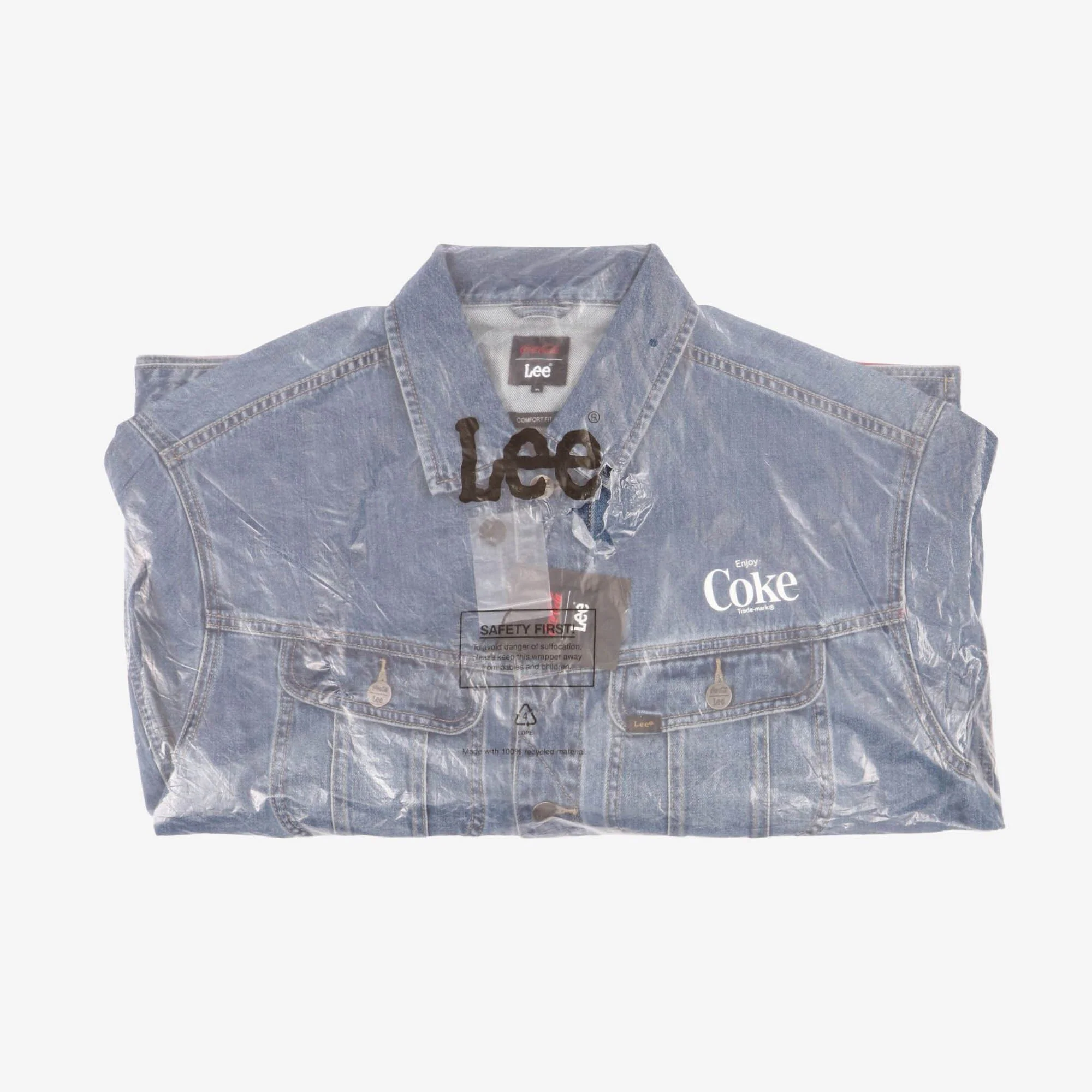 Denim Trucker Jacket (Coca Cola) - Image 5