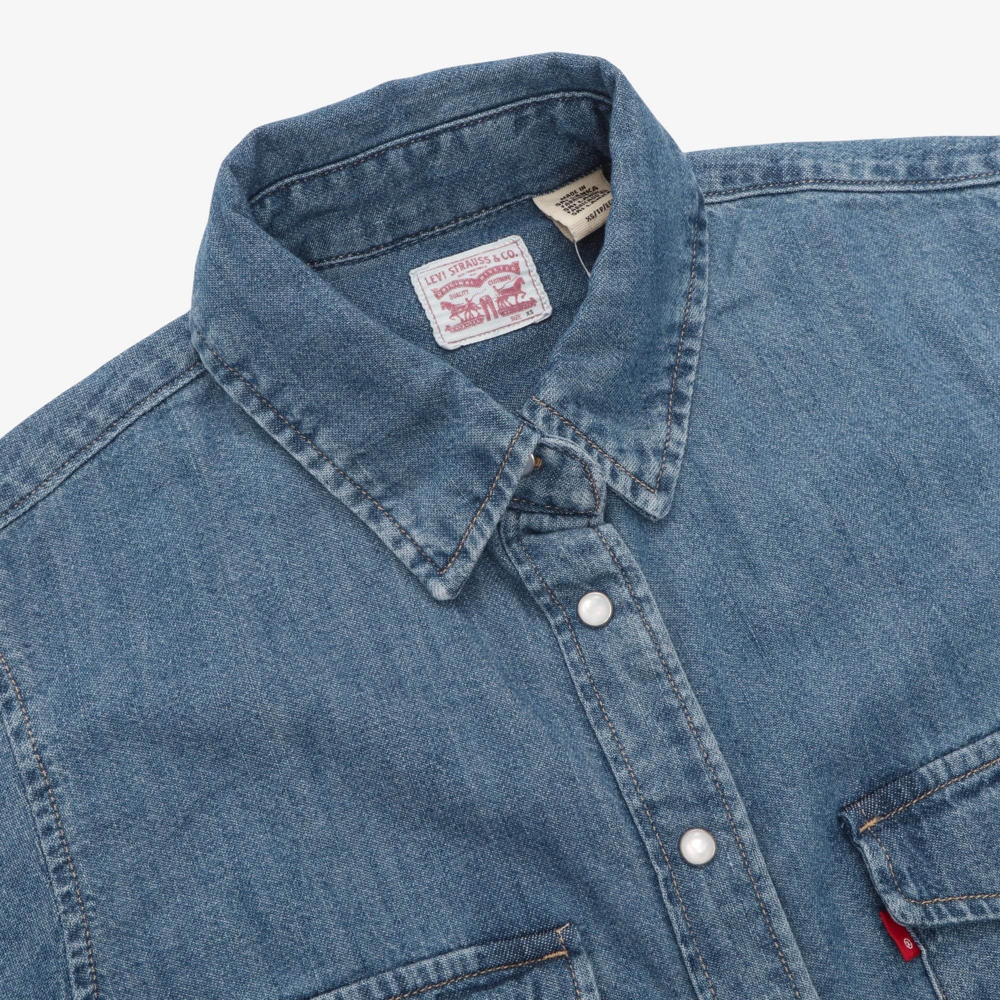 Denim Western Shirt - Image 3