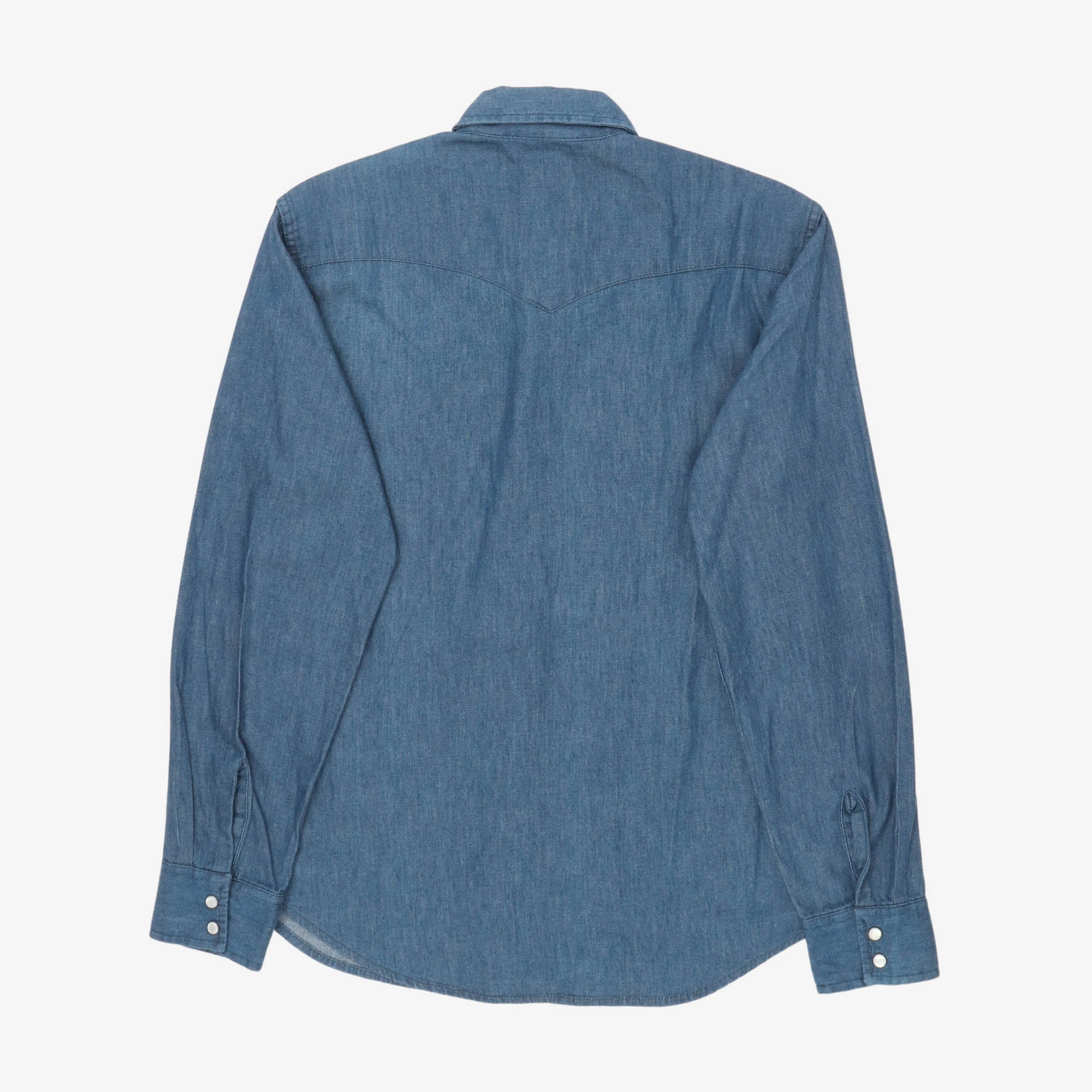 Denim Western Shirt - Image 2