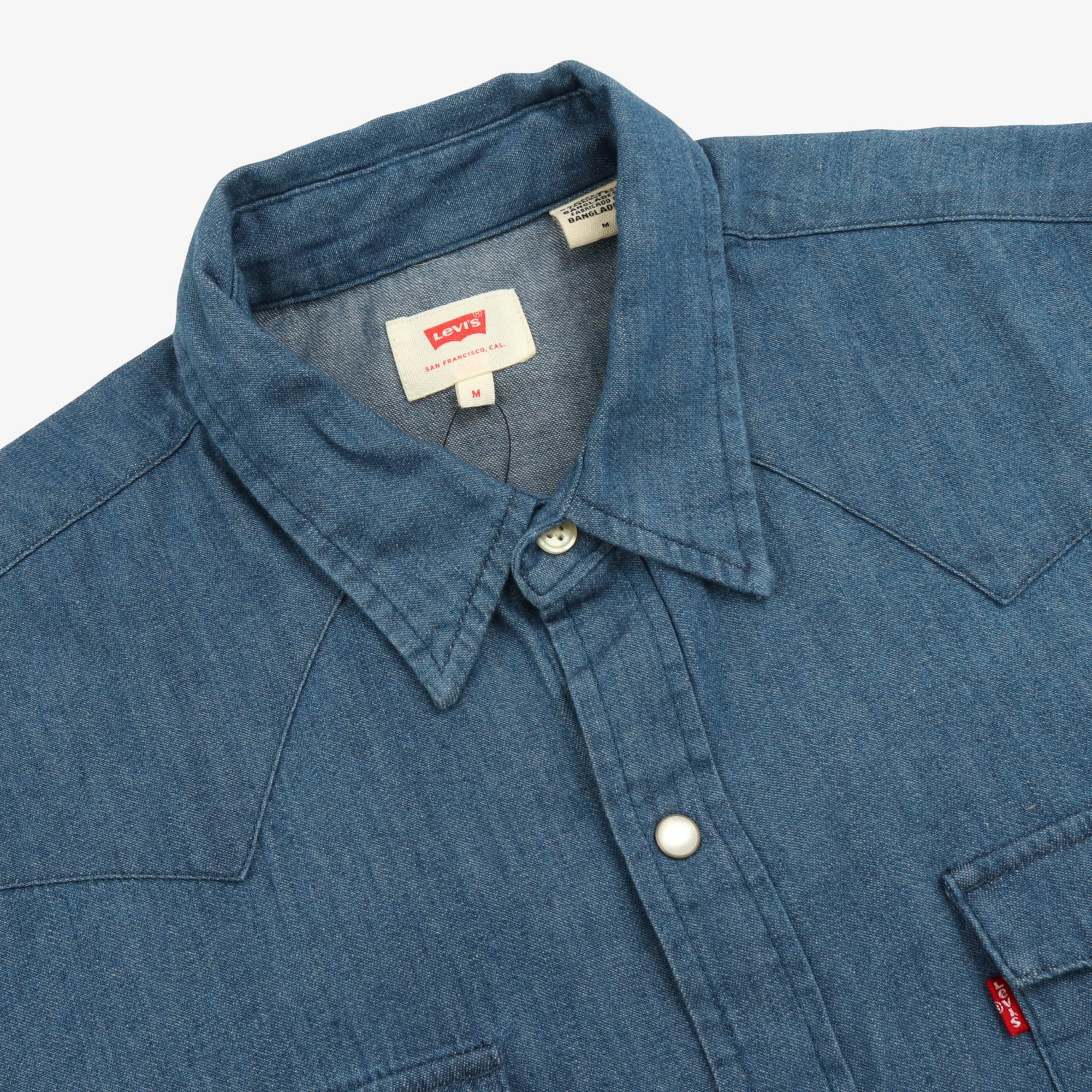Denim Western Shirt - Image 3