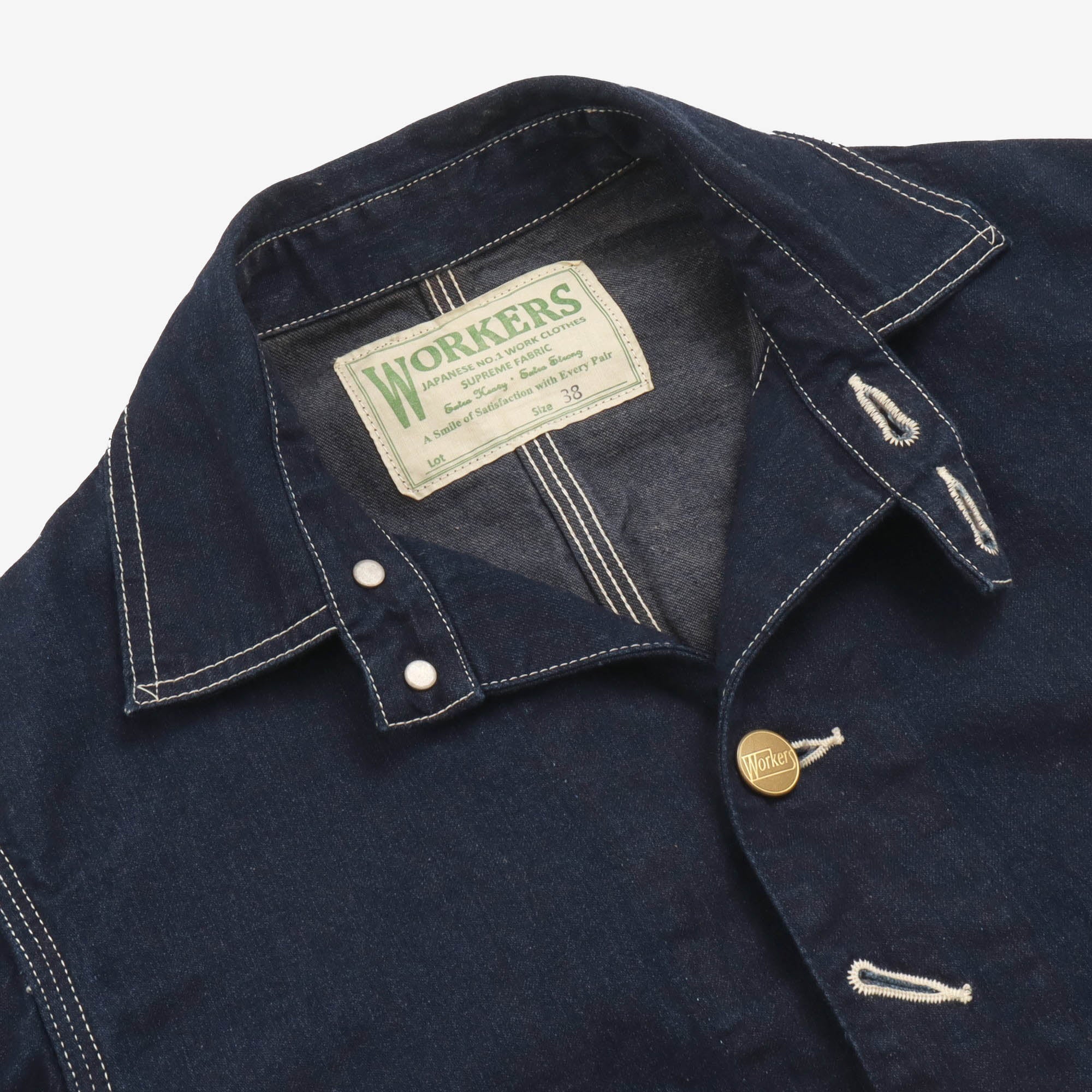 Denim Chore Jacket - Image 3