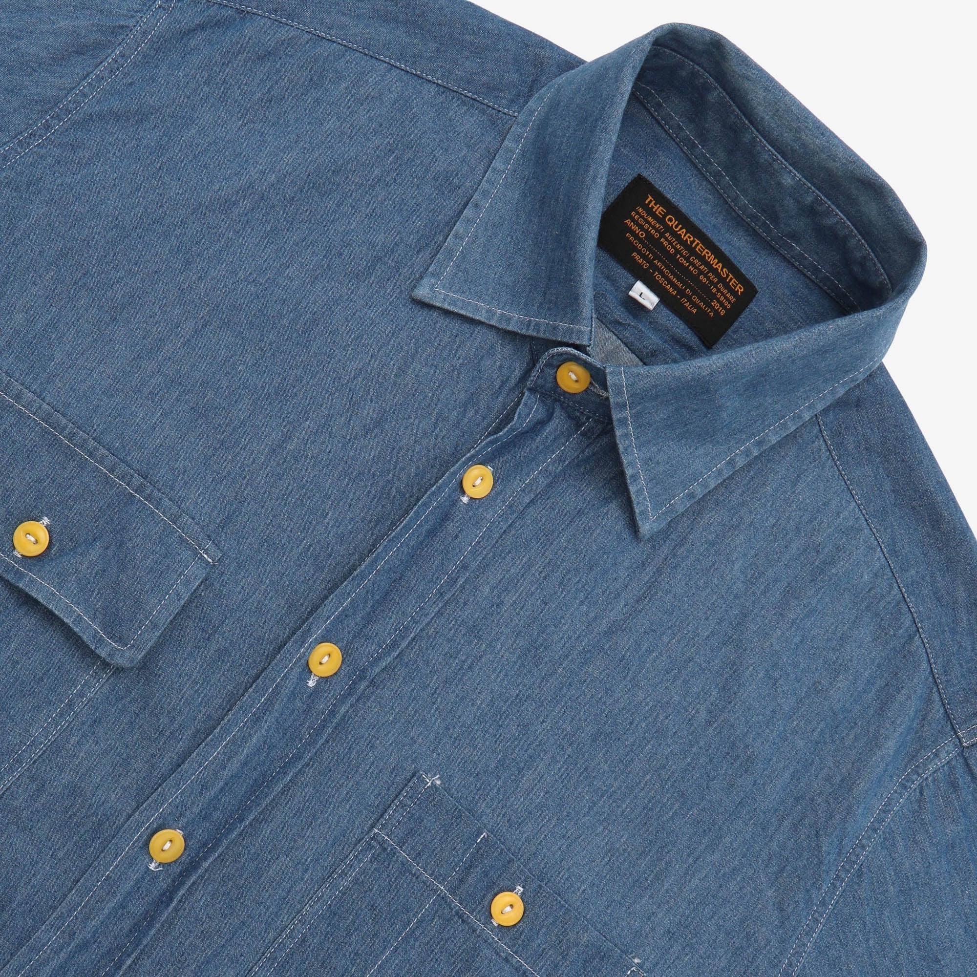 Denim Work Shirt - Image 3
