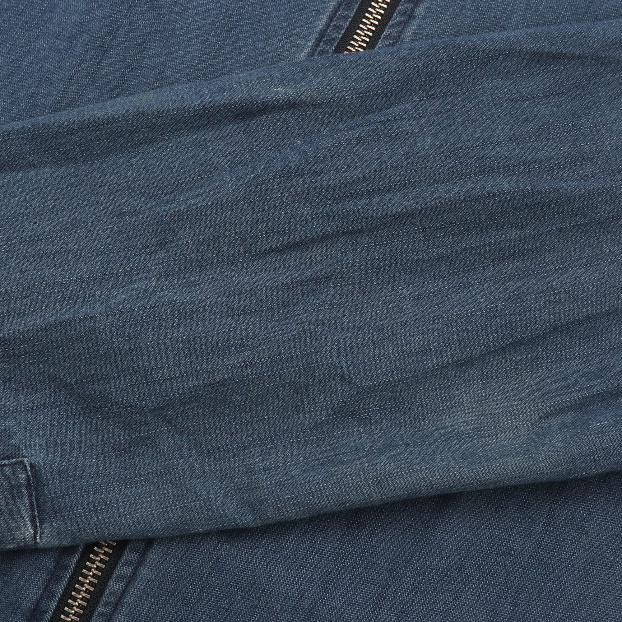 Denim Zip Jacket - Image 4