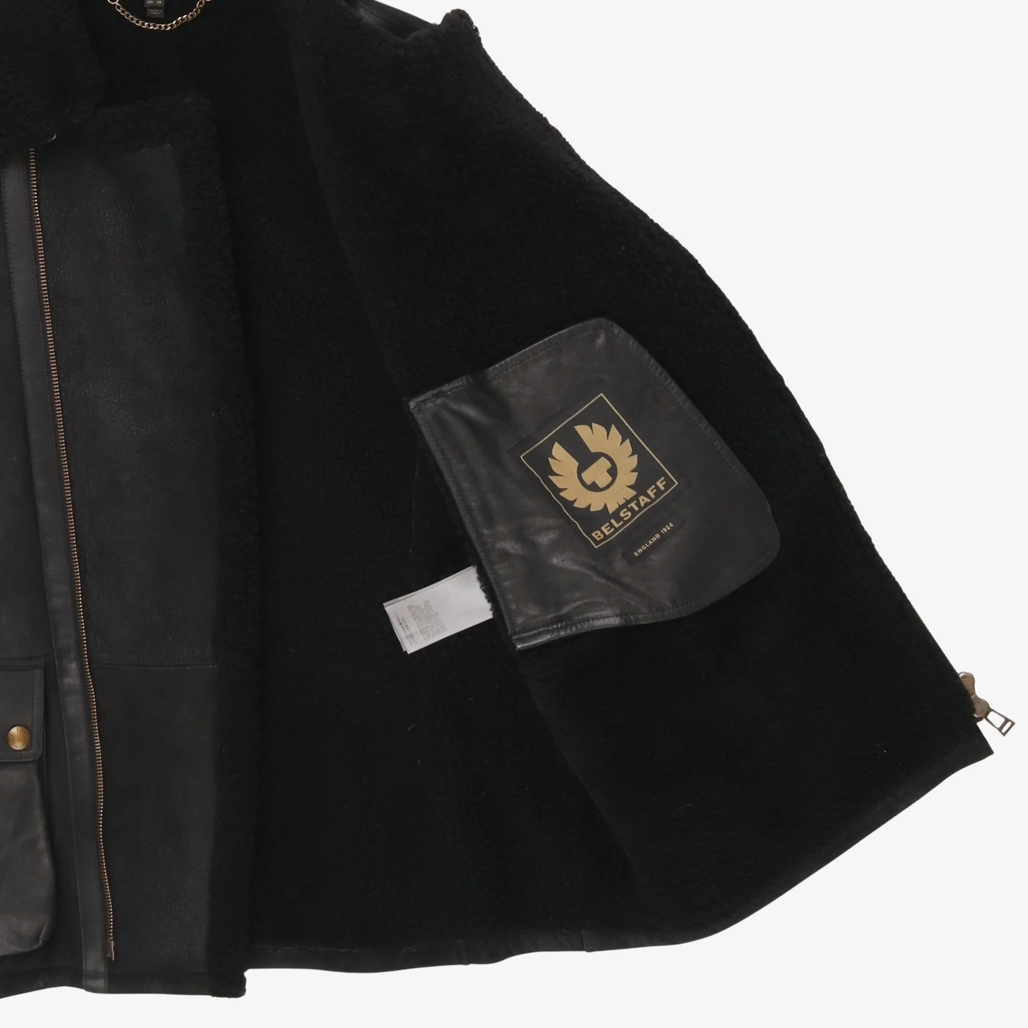 Dennison Rugged Shearling Jacket - Image 6