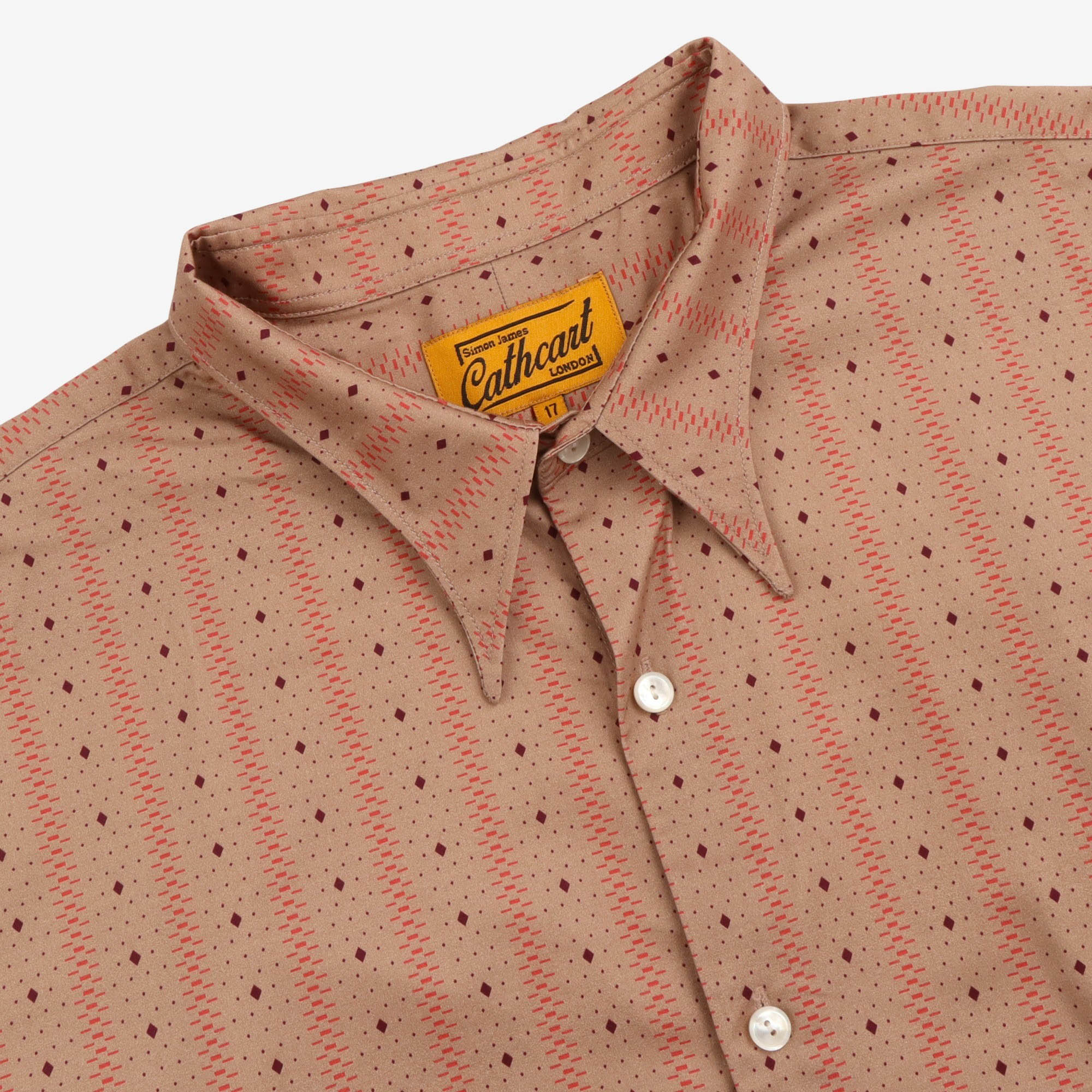 Diamond Print PO Shirt - Image 3
