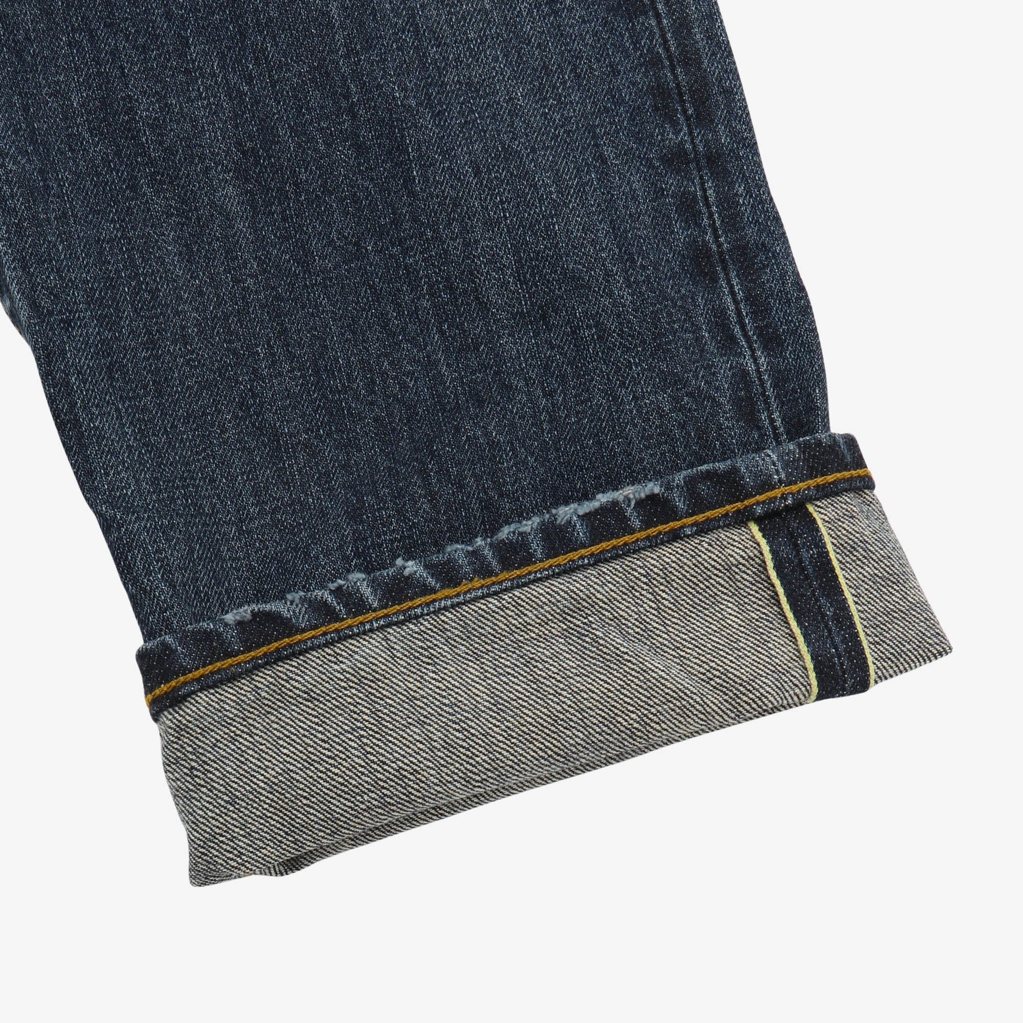 Distressed Slim Fit Selvedge Denim - Image 4