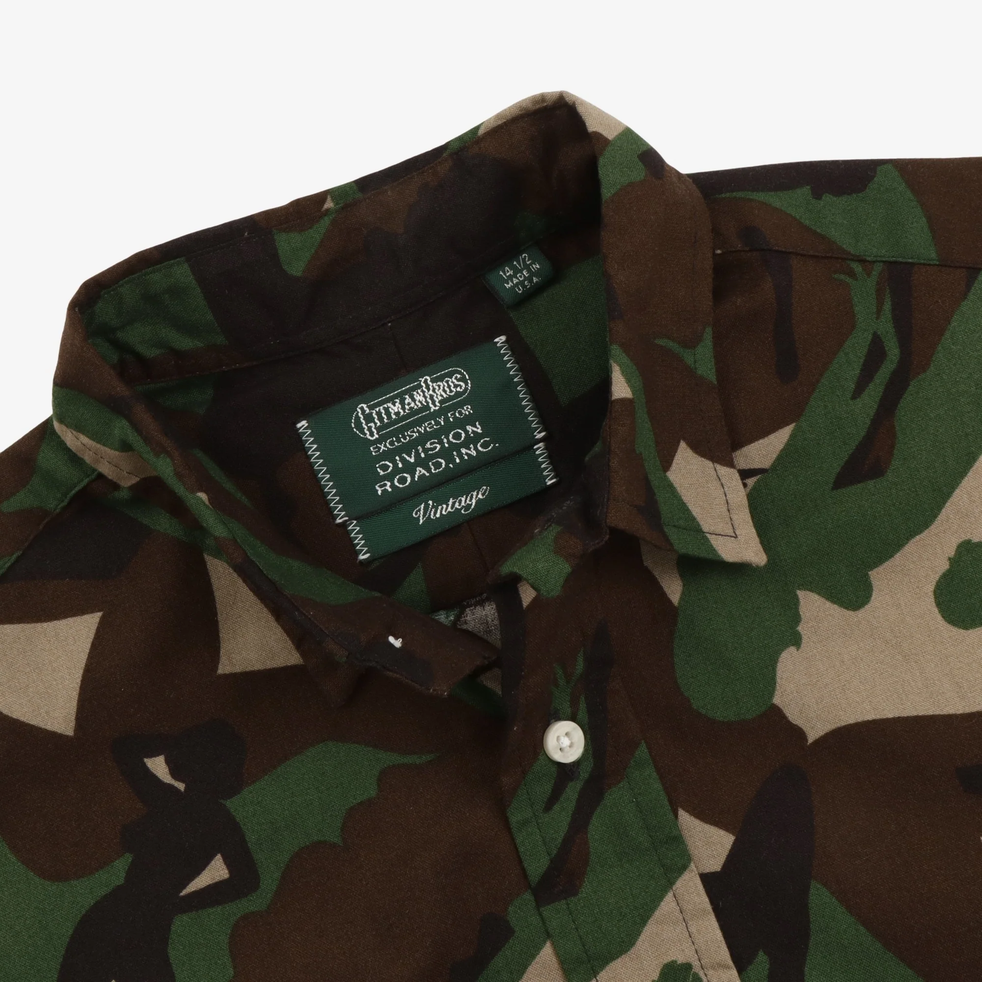 DR Camo Pin-Up Print Shirt - Image 3
