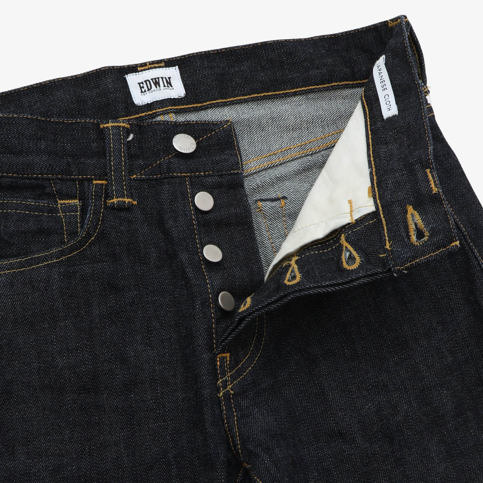 ED-ONE Slim Fit Selvedge Denim (29W X 31L) - Image 3